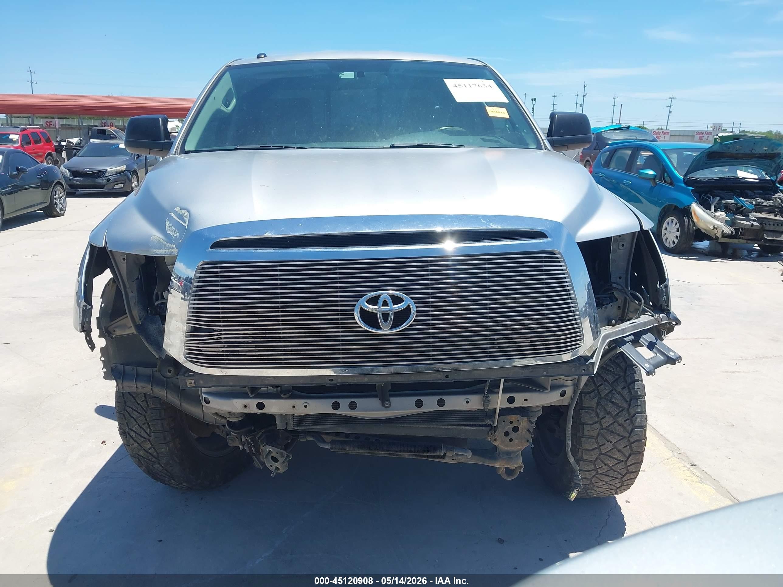 2013 Toyota Tundra Grade 4.6l V8 Silver vin: 5TFRM5F19DX063071