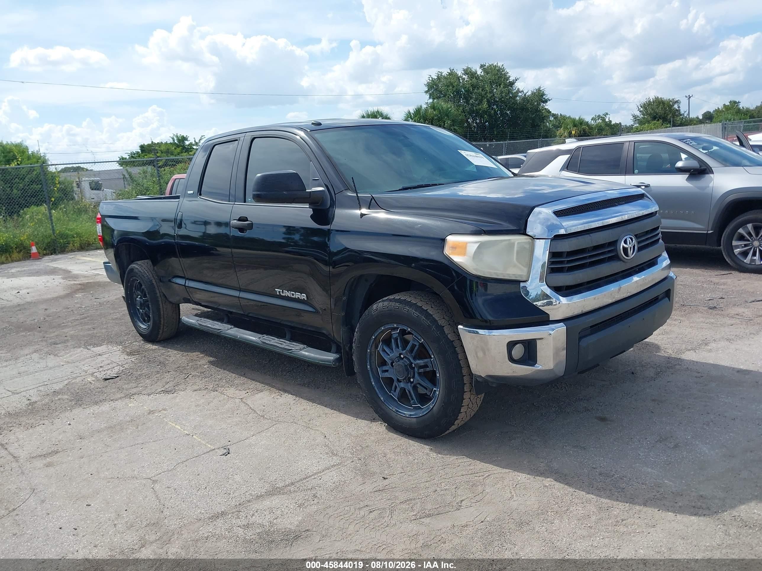 2015 Toyota Tundra Sr5 4.6l V8 Black vin: 5TFRM5F19FX094789