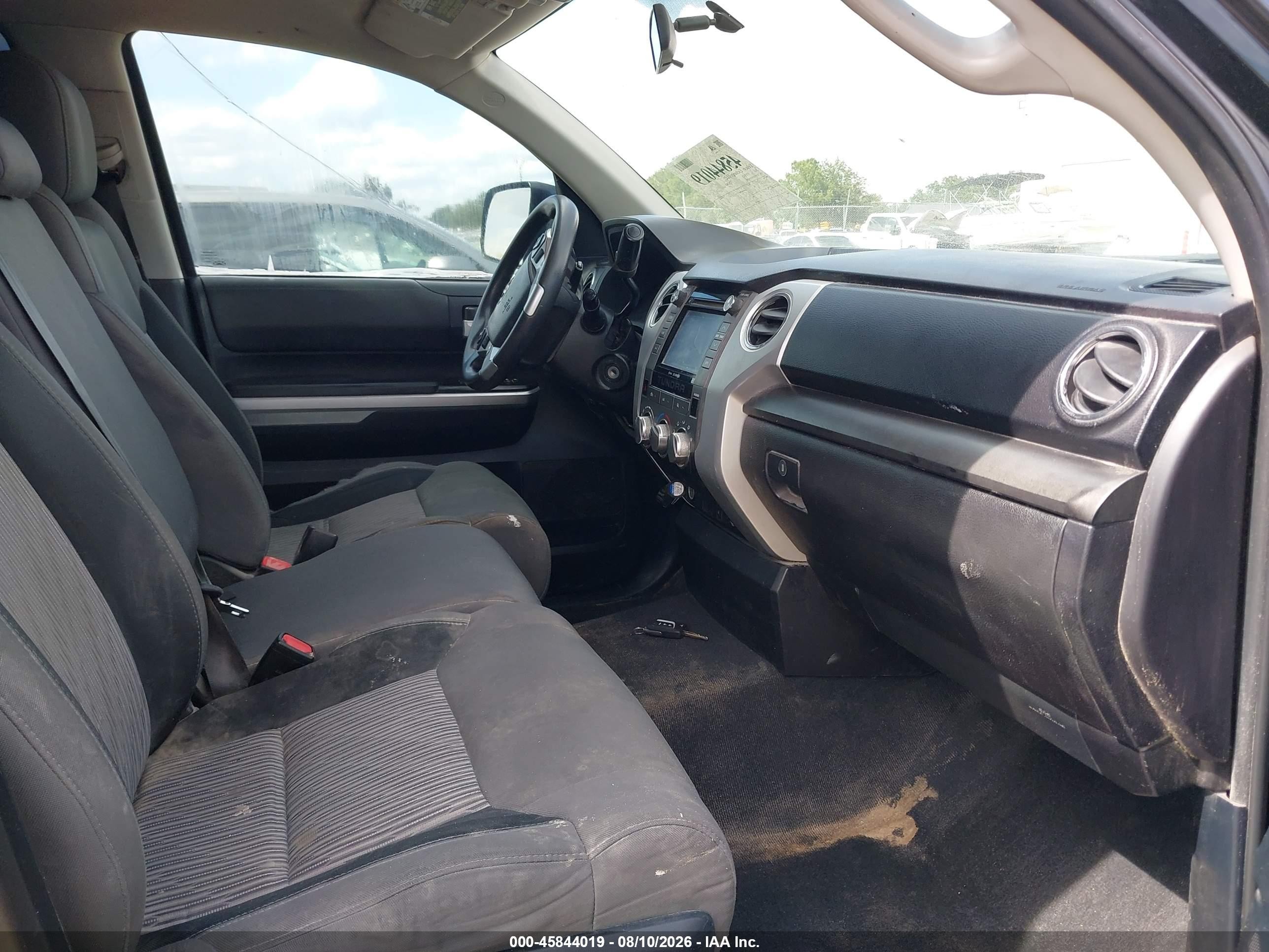2015 Toyota Tundra Sr5 4.6l V8 Black vin: 5TFRM5F19FX094789