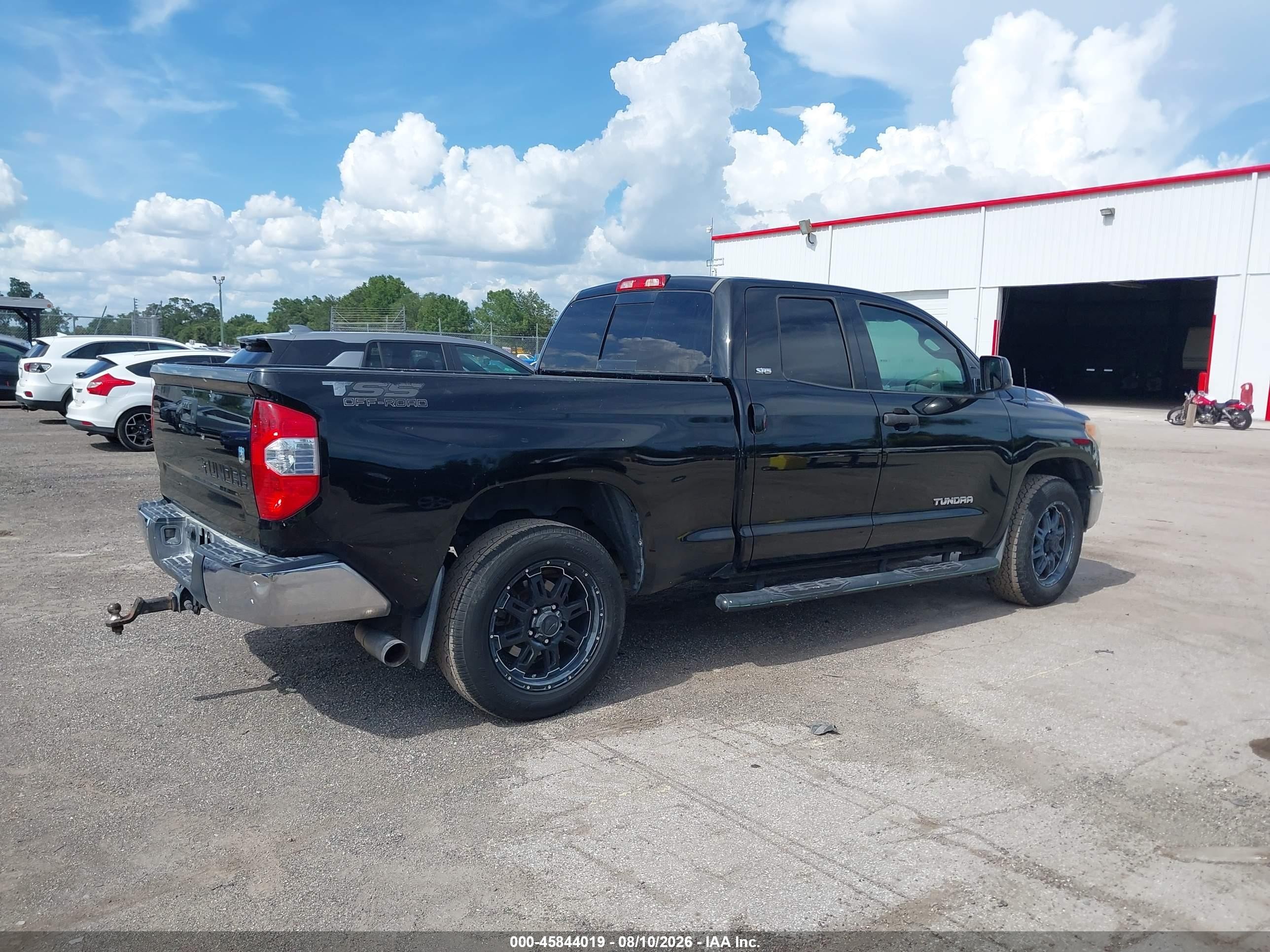 2015 Toyota Tundra Sr5 4.6l V8 Black vin: 5TFRM5F19FX094789