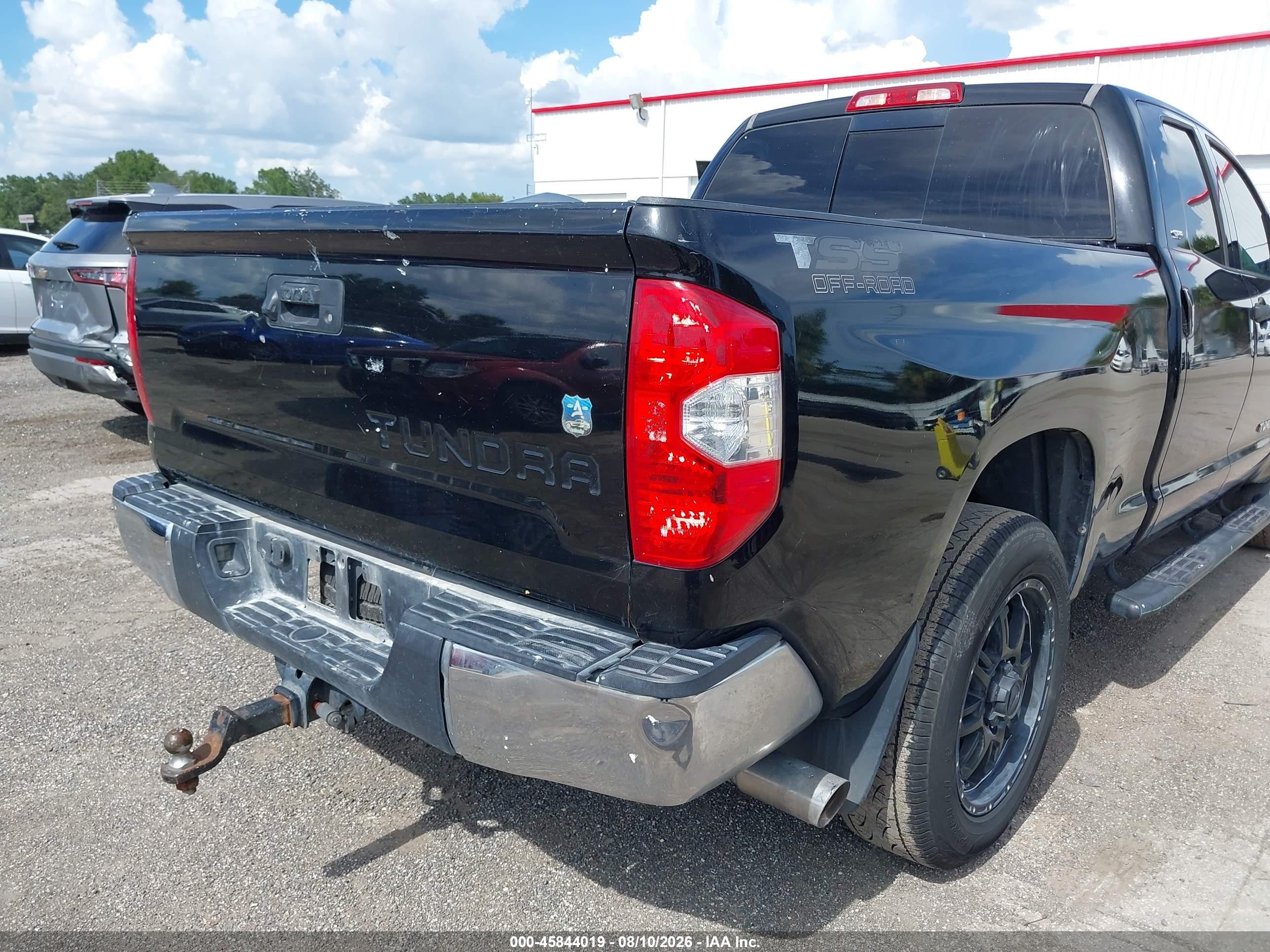 2015 Toyota Tundra Sr5 4.6l V8 Black vin: 5TFRM5F19FX094789