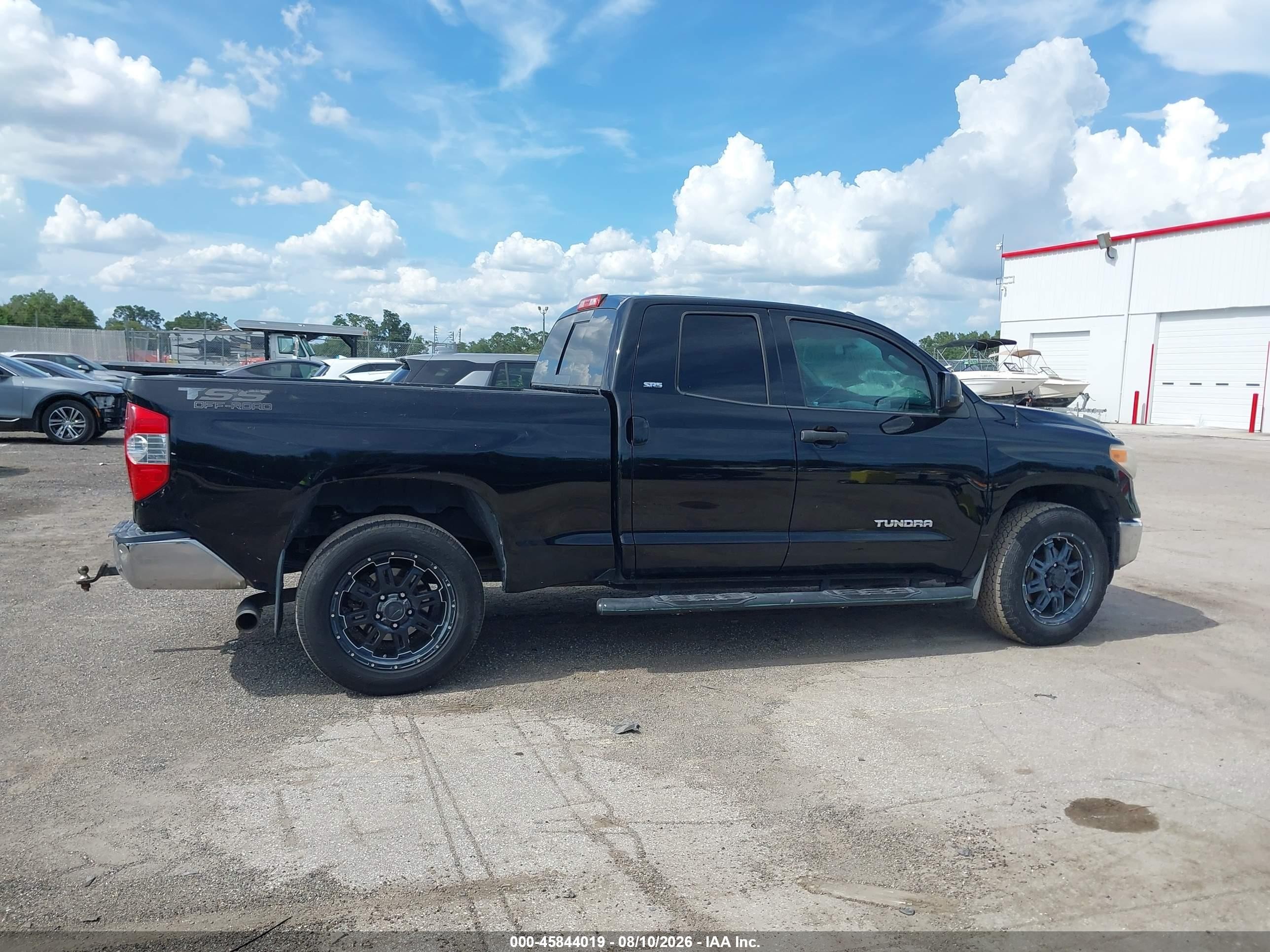 2015 Toyota Tundra Sr5 4.6l V8 Black vin: 5TFRM5F19FX094789