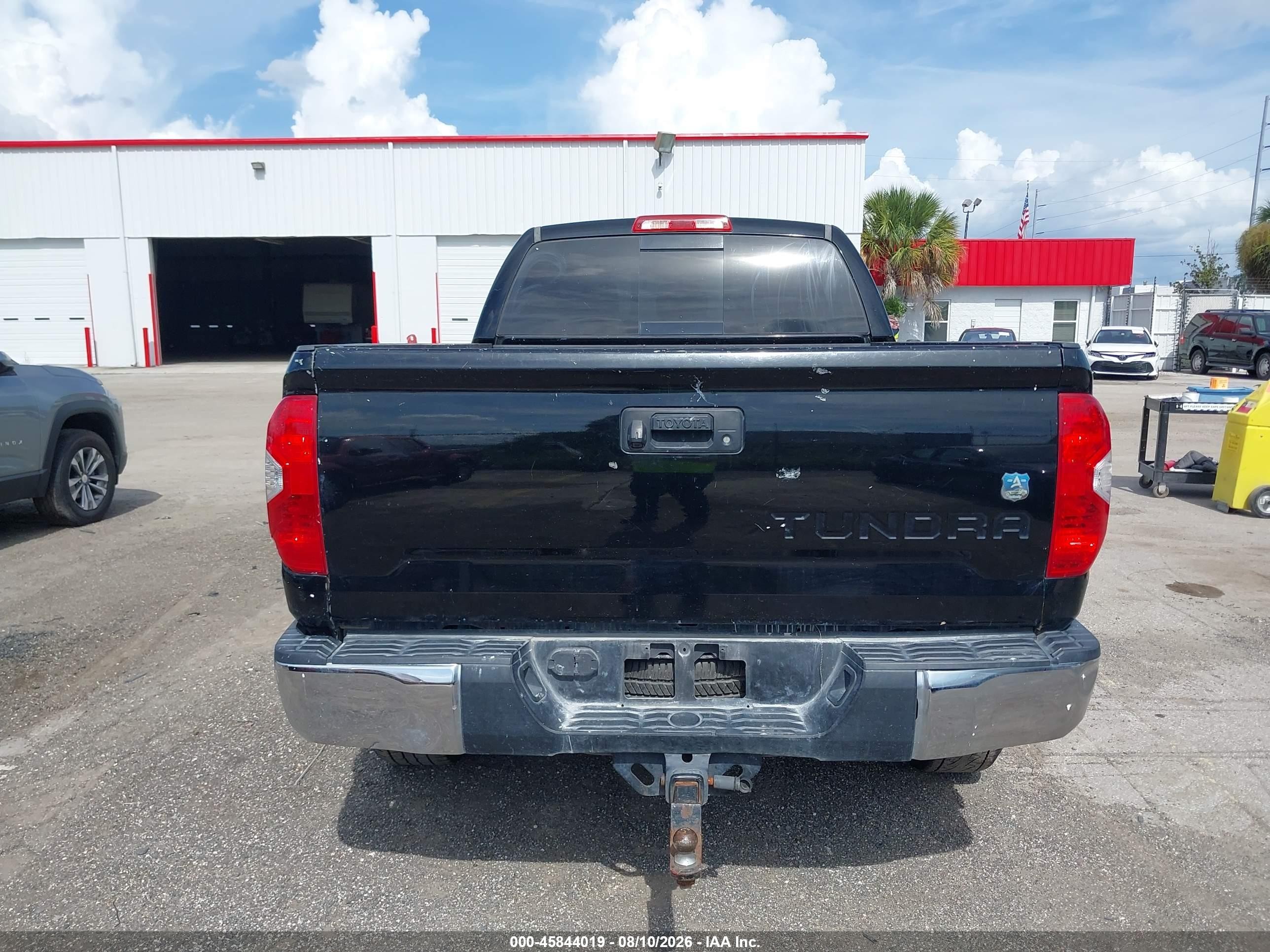 2015 Toyota Tundra Sr5 4.6l V8 Black vin: 5TFRM5F19FX094789