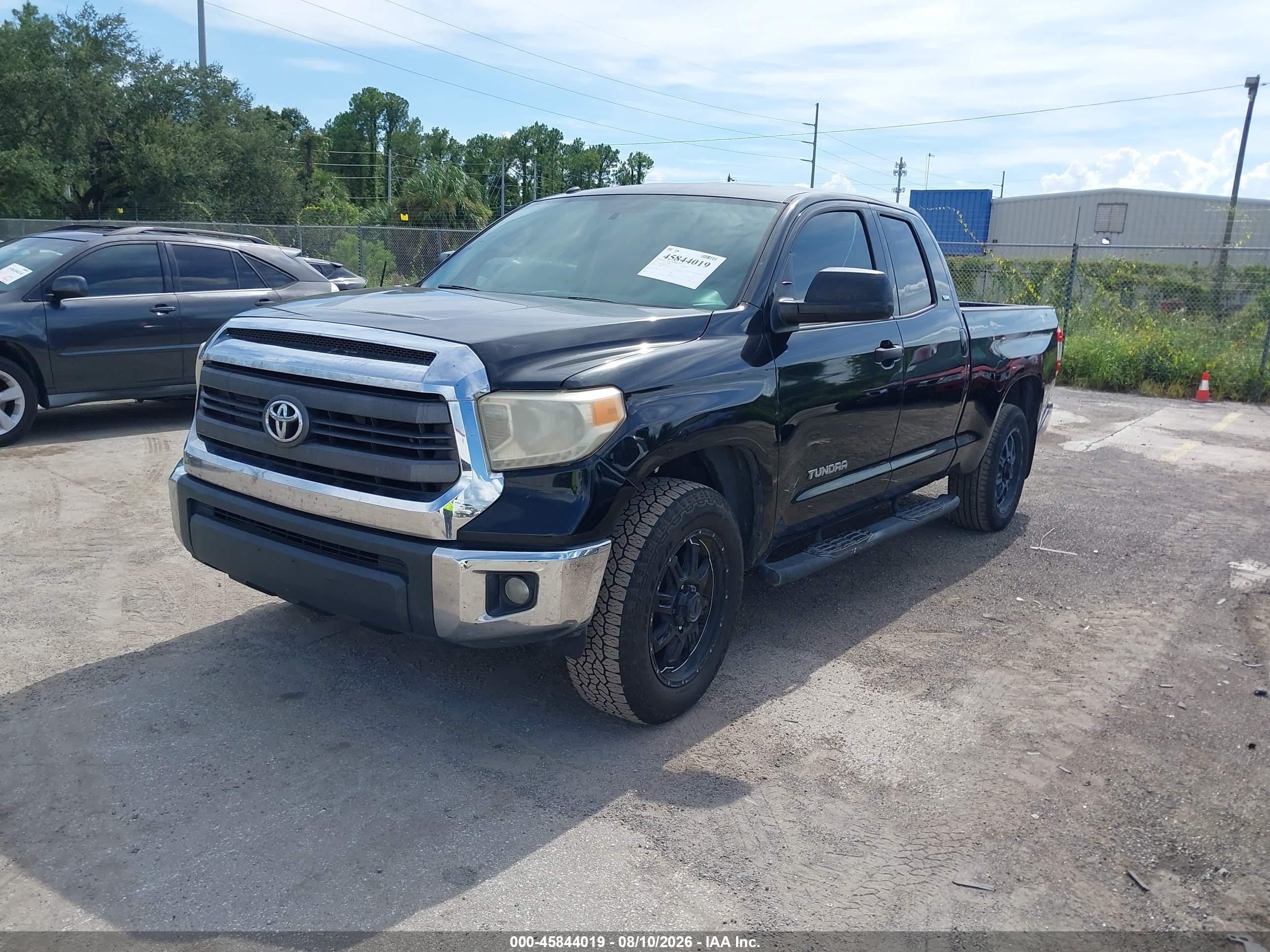 2015 Toyota Tundra Sr5 4.6l V8 Black vin: 5TFRM5F19FX094789
