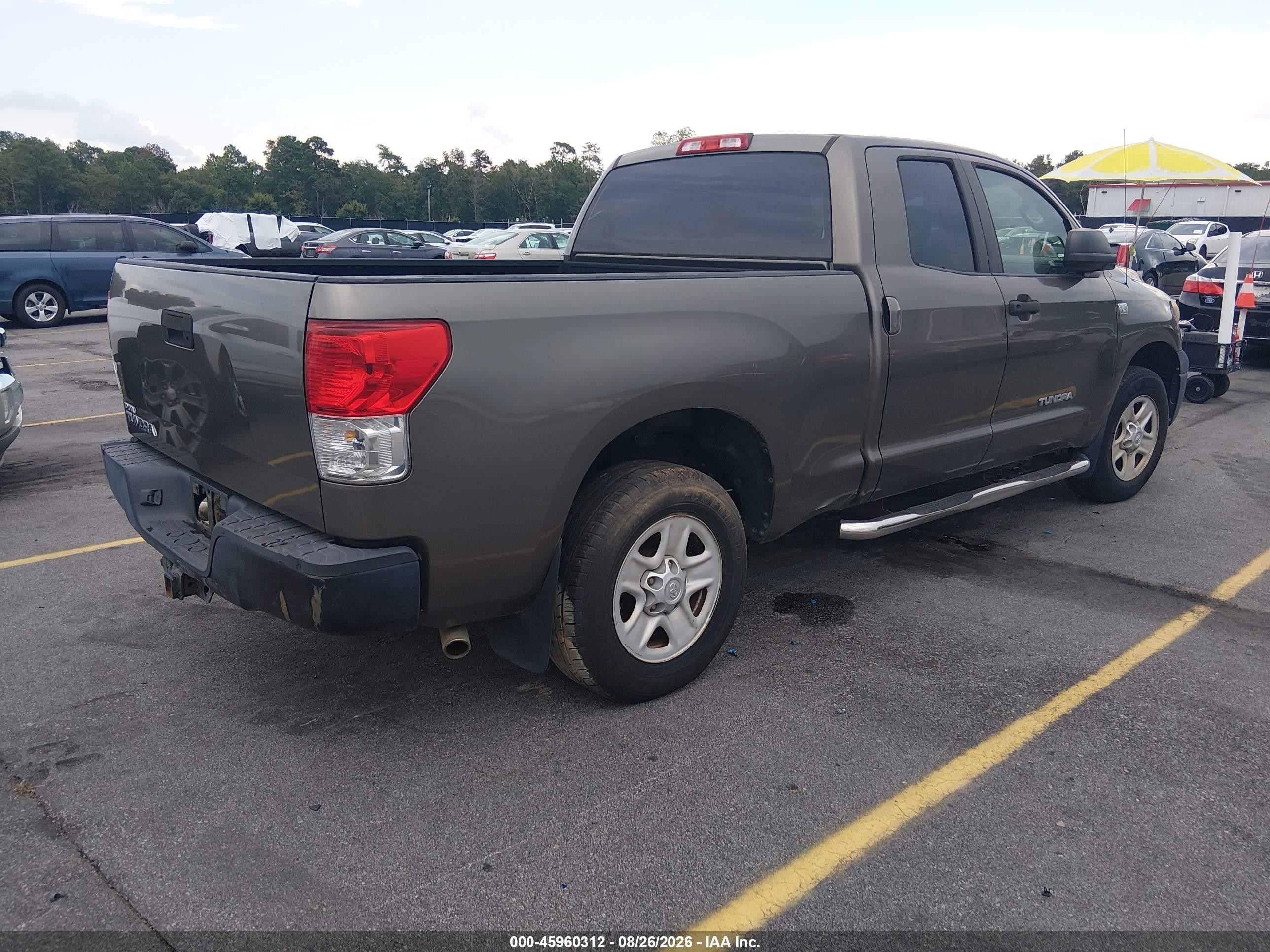 2010 Toyota Tundra Grade 4.6l V8 Brown vin: 5TFRM5F1XAX005630