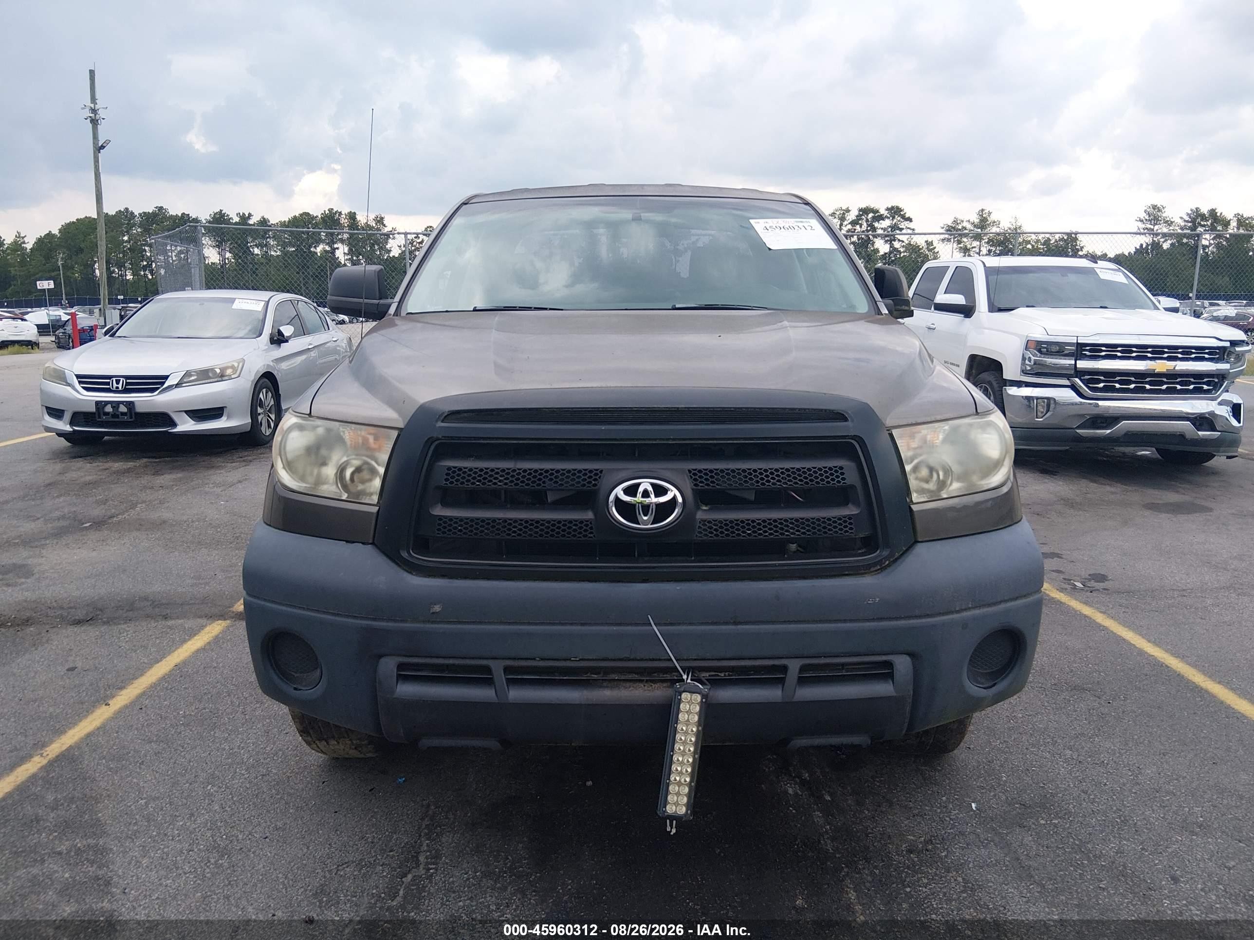 2010 Toyota Tundra Grade 4.6l V8 Brown vin: 5TFRM5F1XAX005630