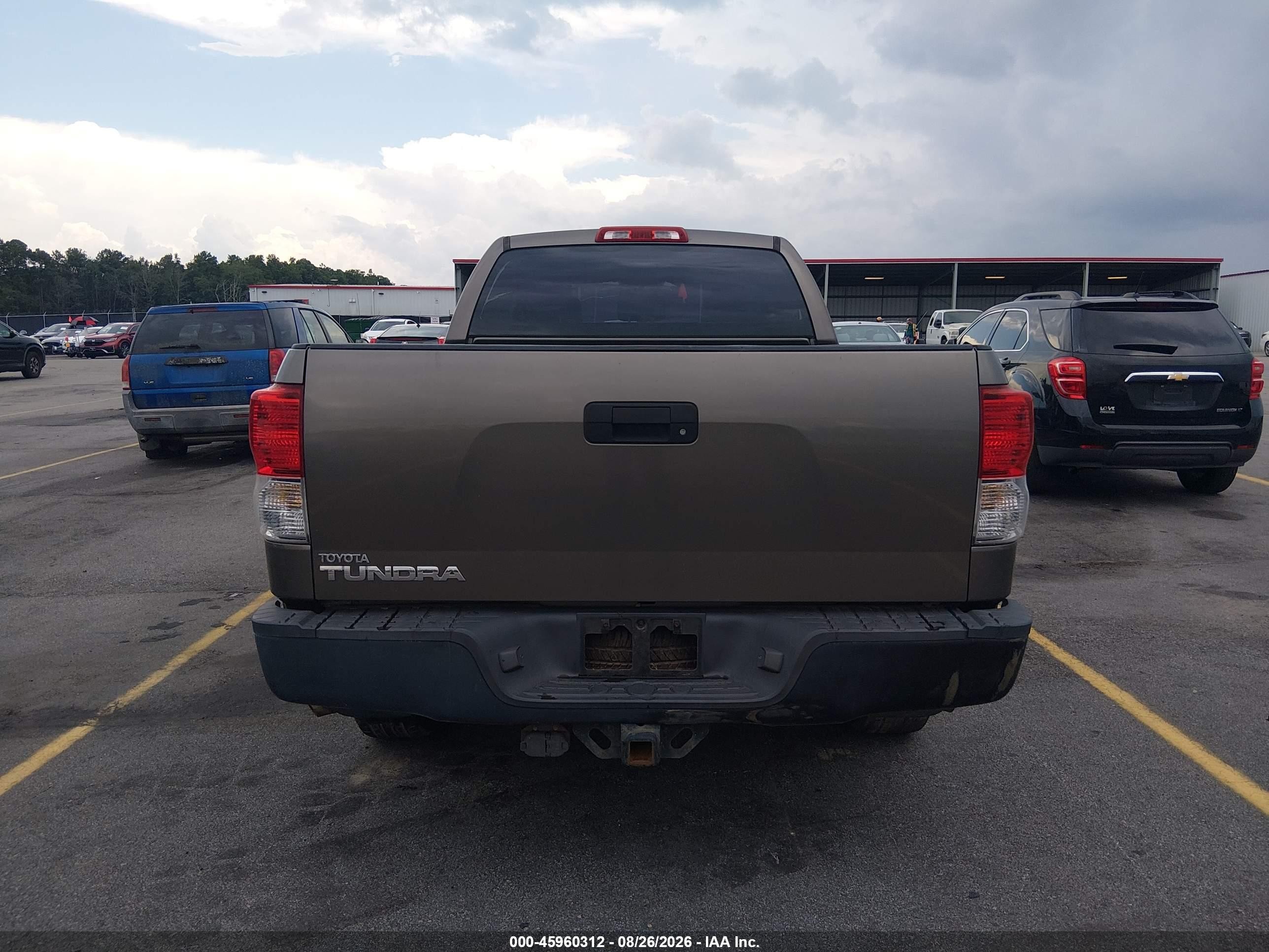 2010 Toyota Tundra Grade 4.6l V8 Brown vin: 5TFRM5F1XAX005630