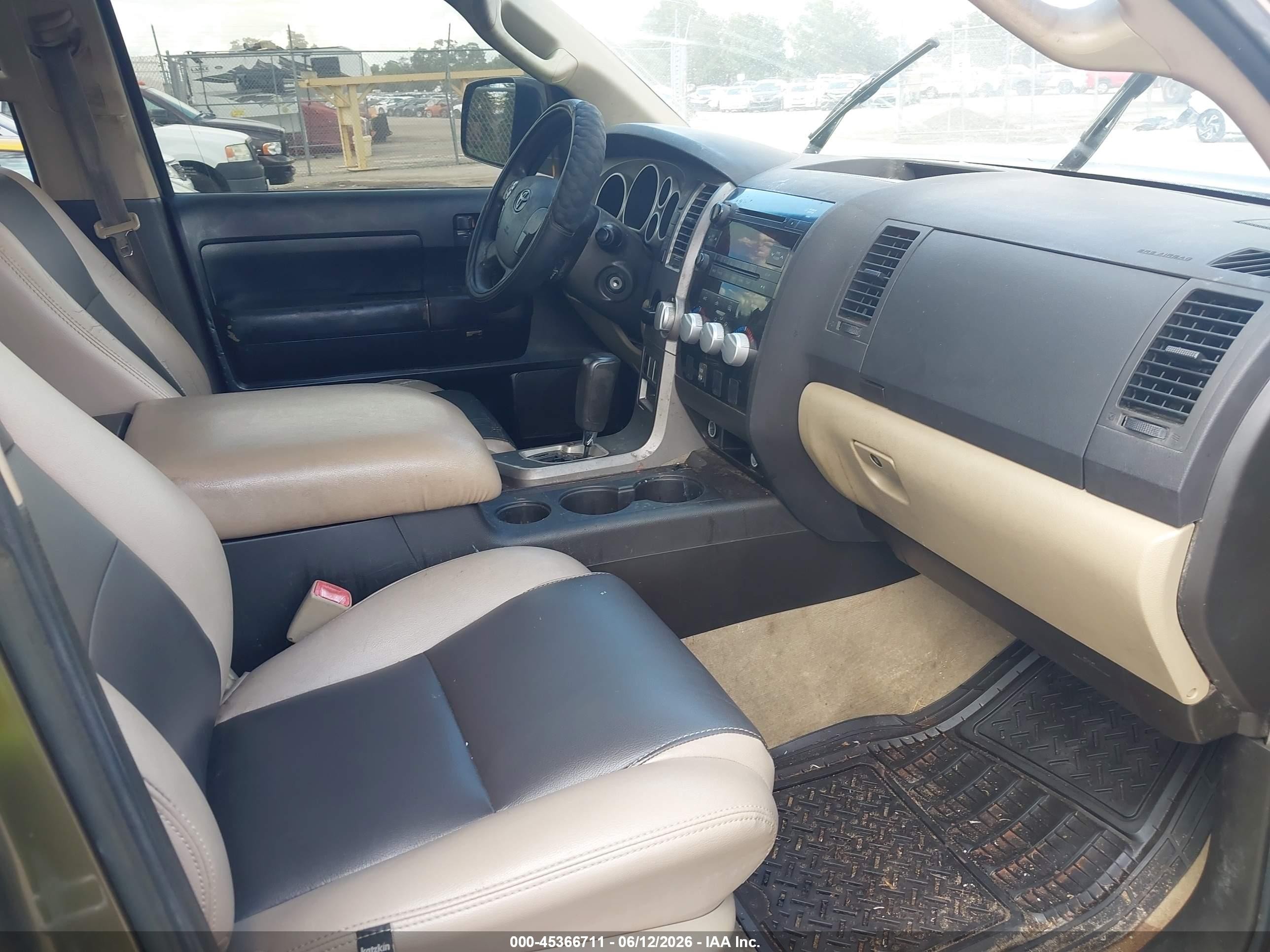 2011 Toyota Tundra Grade 4.6l V8 Gray vin: 5TFRM5F1XBX021831