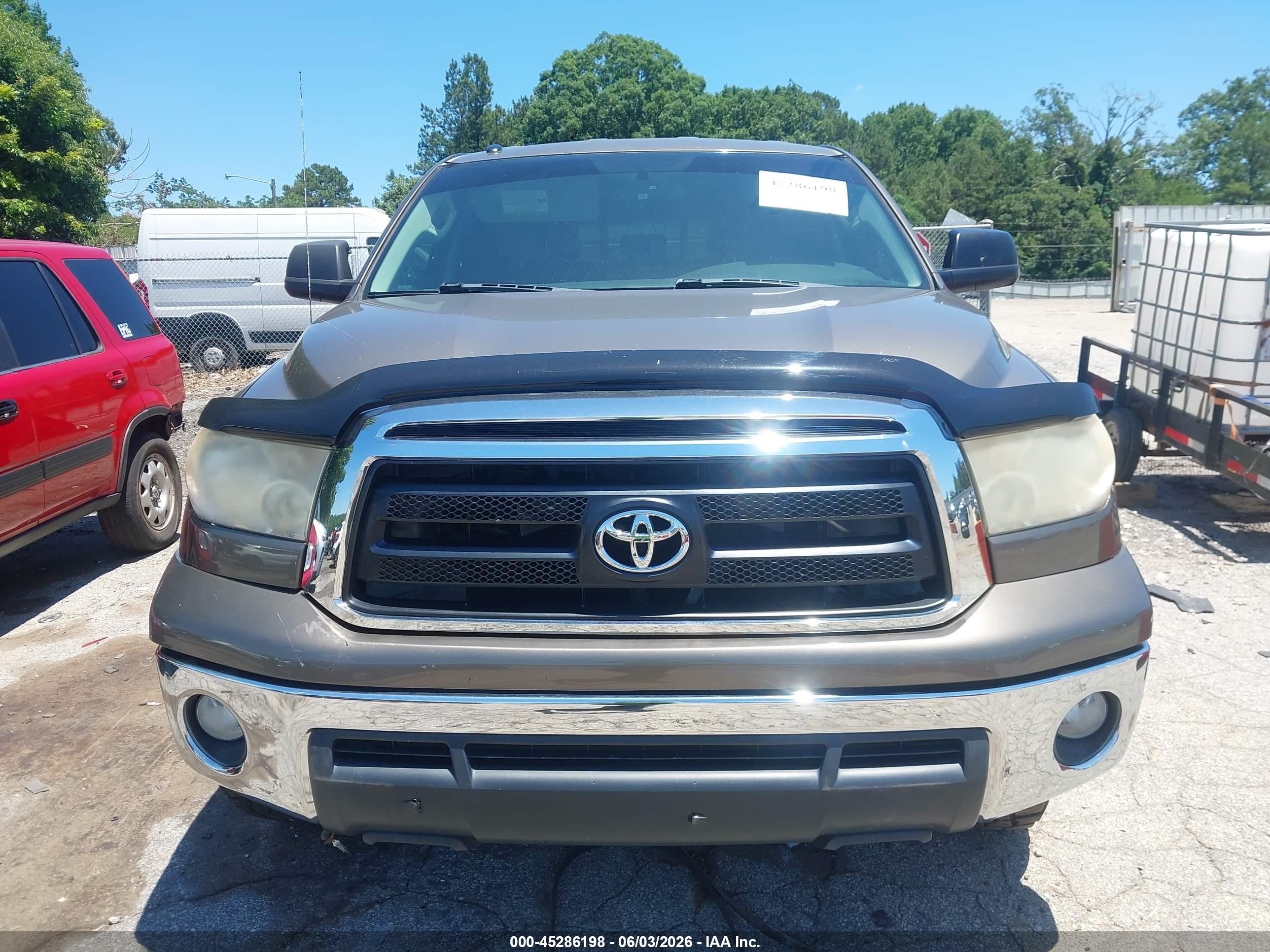 2011 Toyota Tundra Grade 4.6l V8 Brown vin: 5TFRM5F1XBX027533
