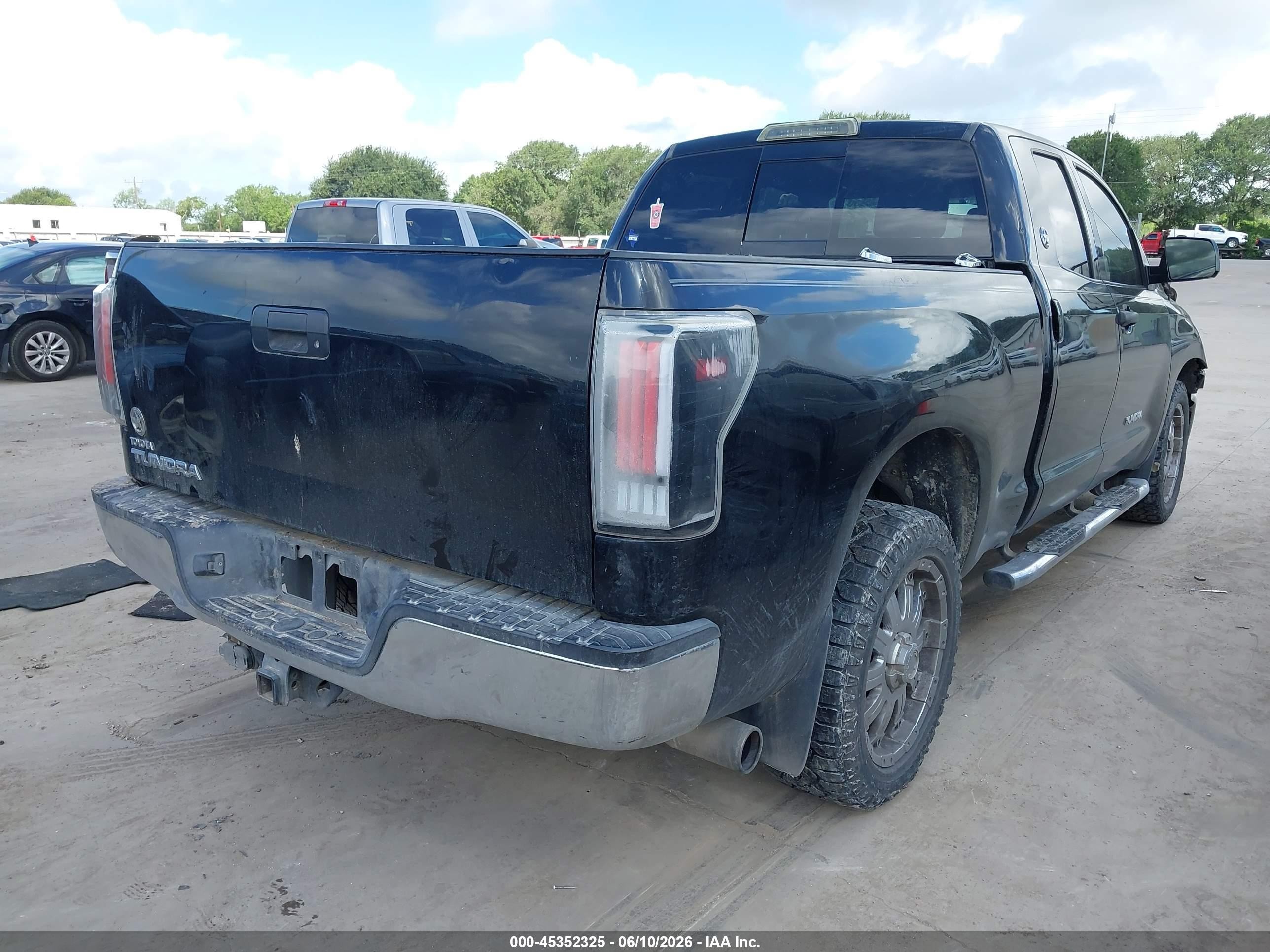 2012 Toyota Tundra Grade 4.6l V8 Black vin: 5TFRM5F1XCX040610