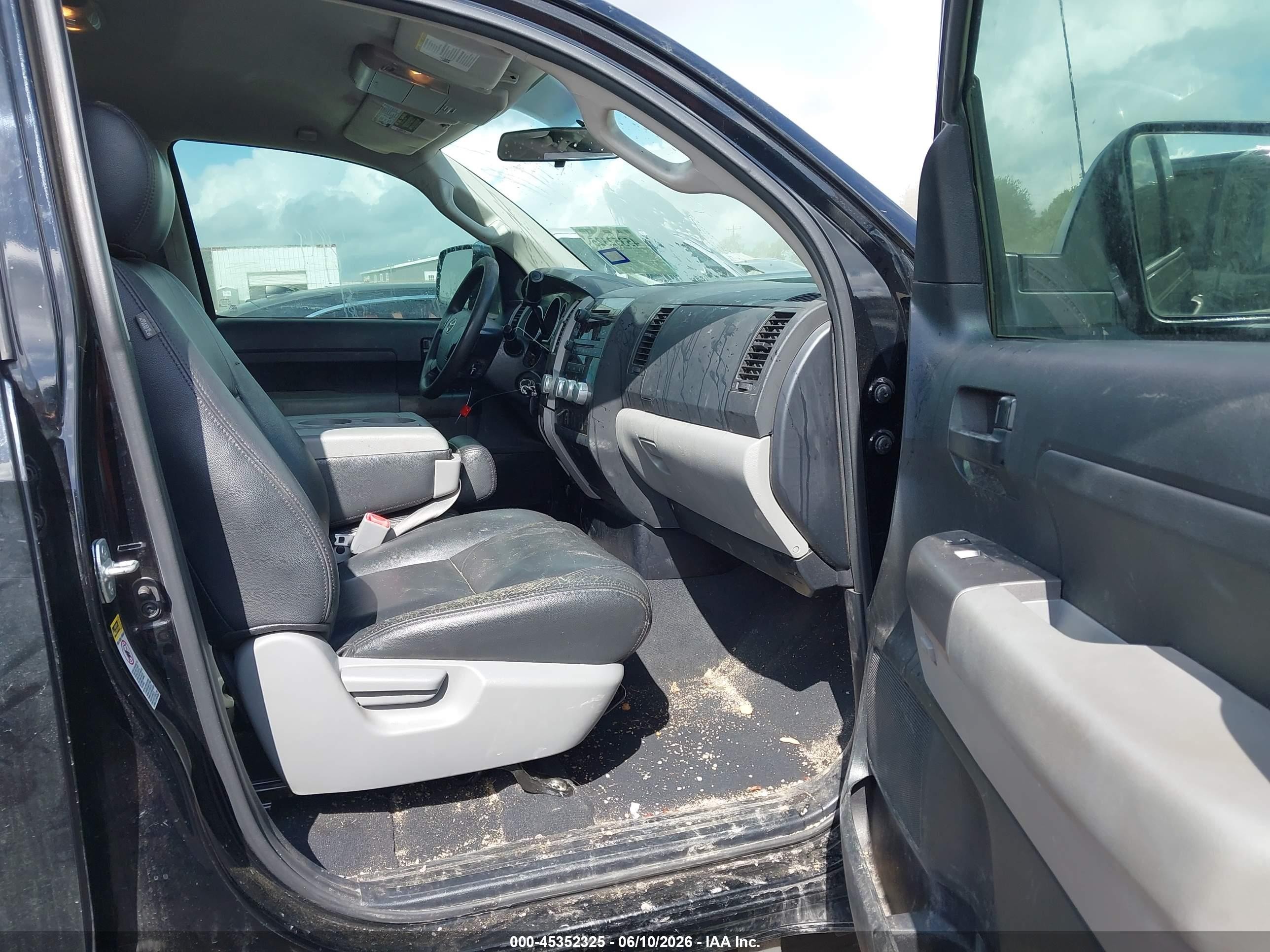 2012 Toyota Tundra Grade 4.6l V8 Black vin: 5TFRM5F1XCX040610