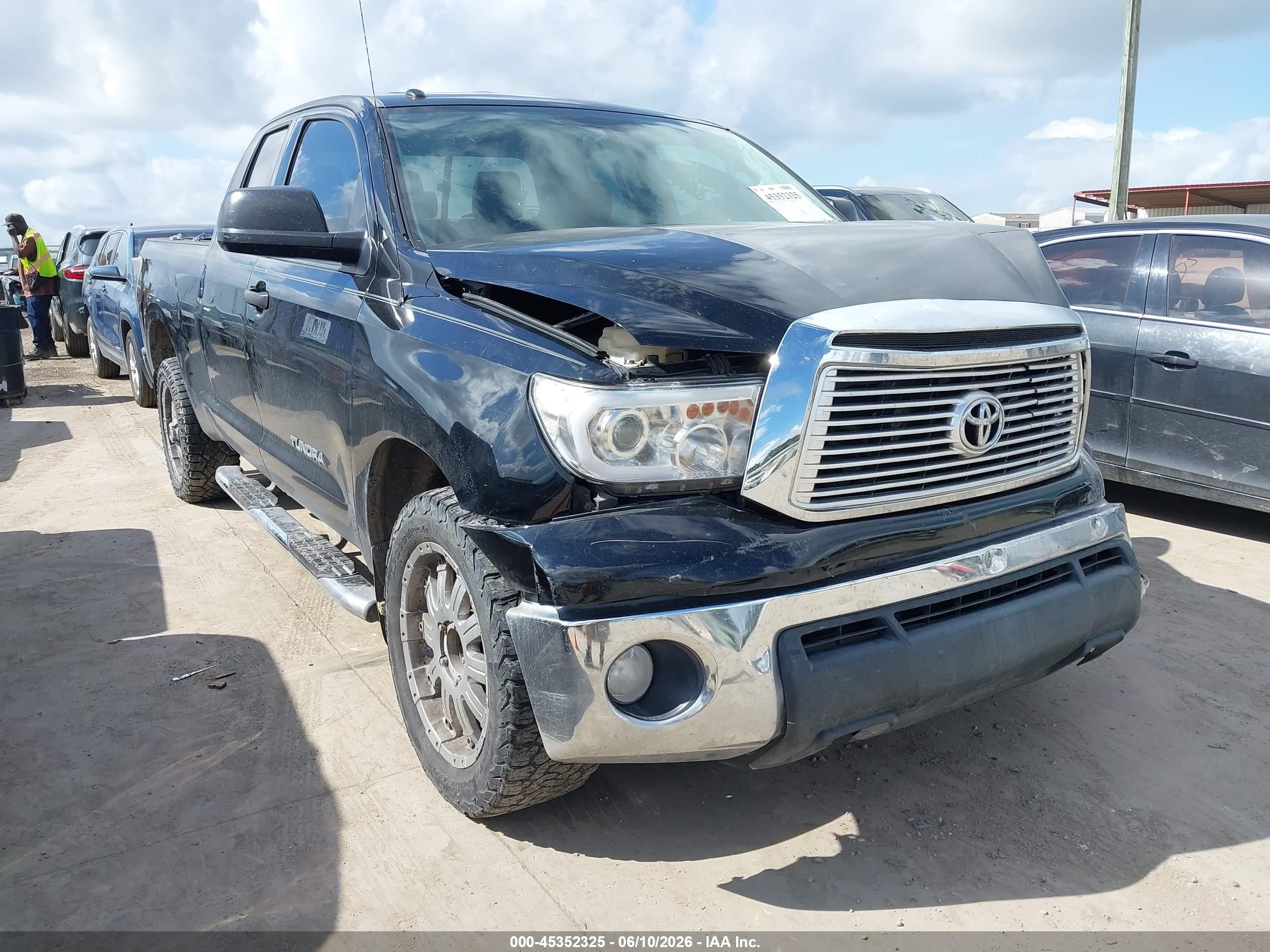 2012 Toyota Tundra Grade 4.6l V8 Black vin: 5TFRM5F1XCX040610