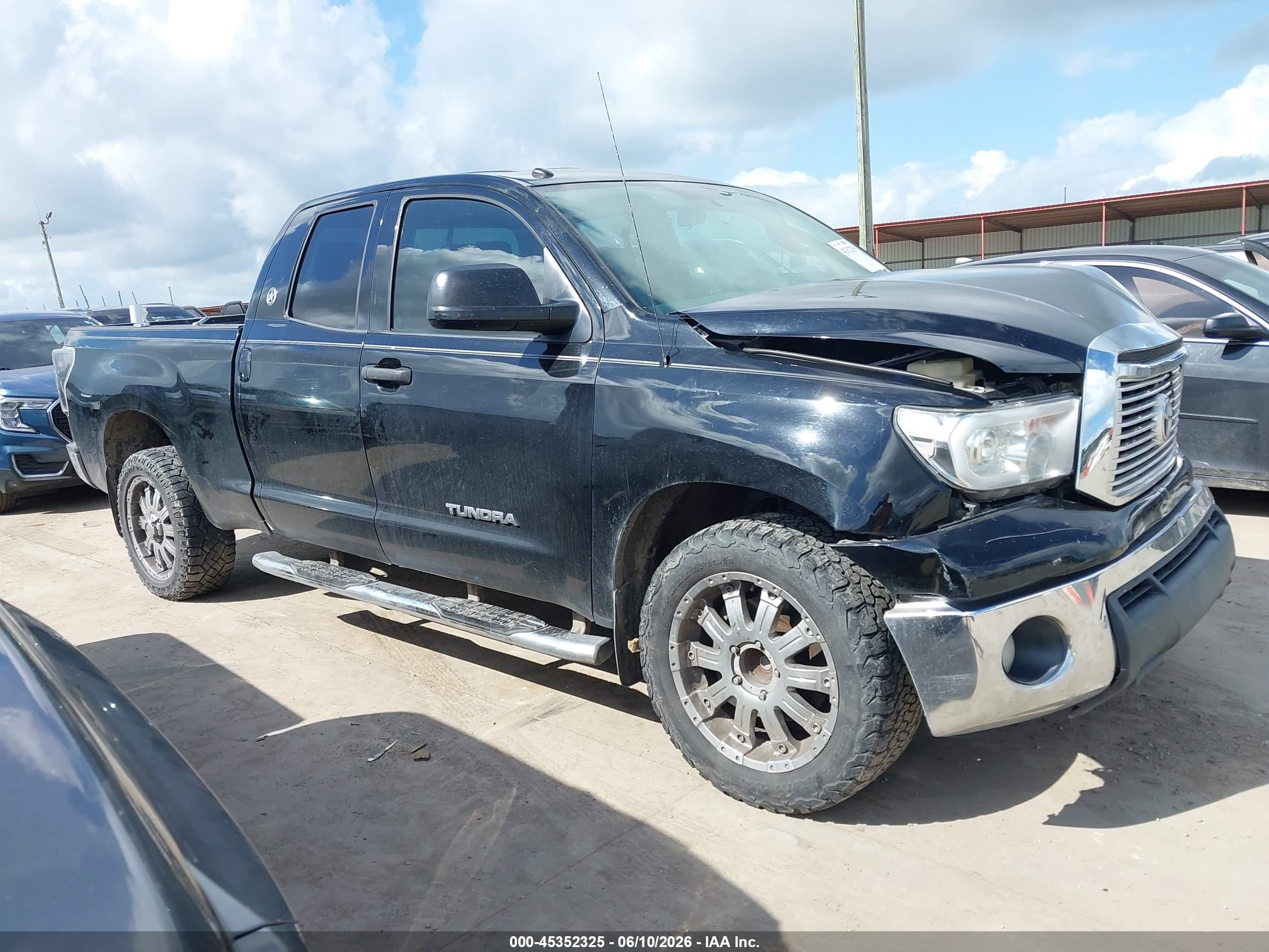2012 Toyota Tundra Grade 4.6l V8 Black vin: 5TFRM5F1XCX040610