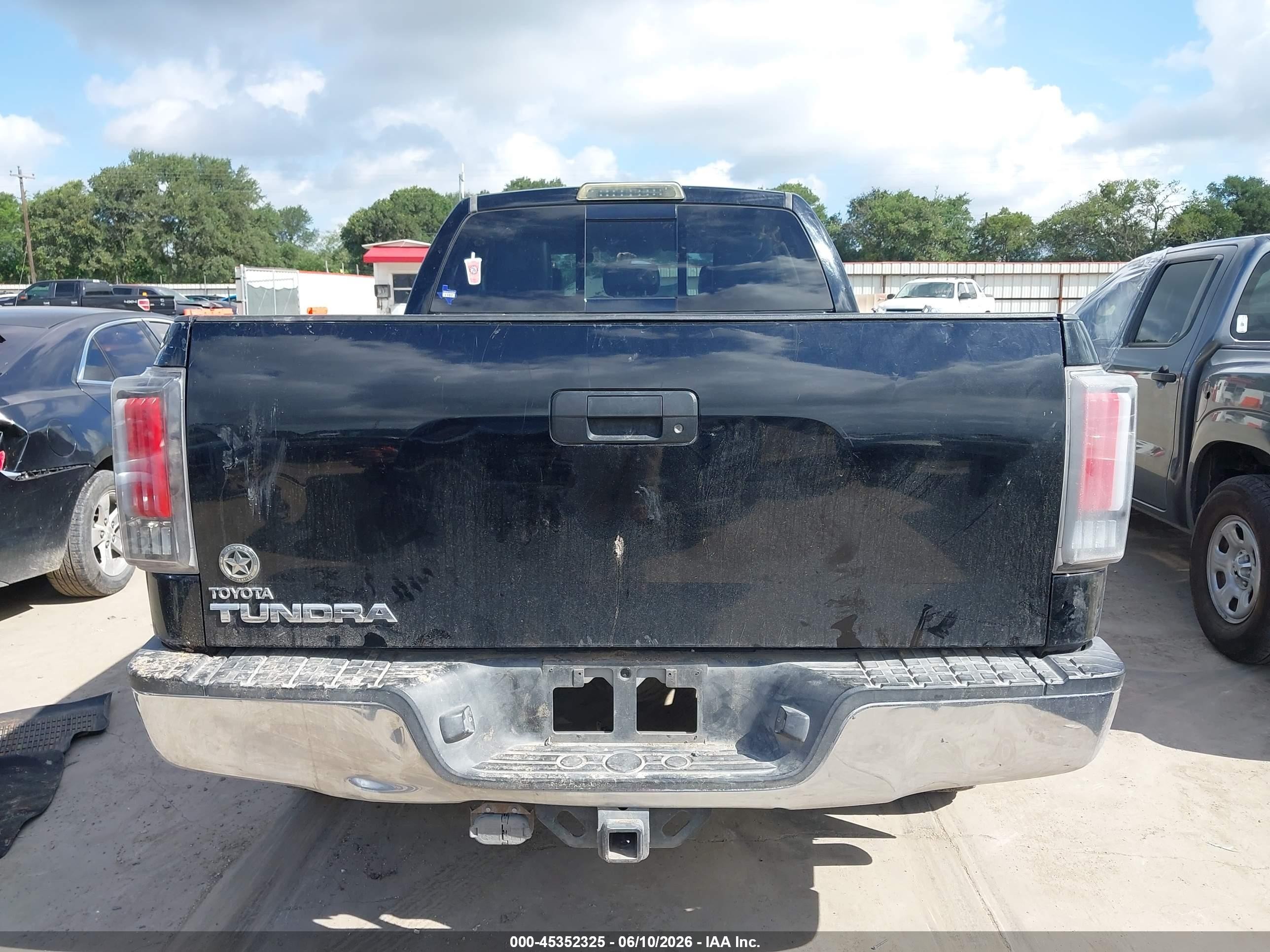 2012 Toyota Tundra Grade 4.6l V8 Black vin: 5TFRM5F1XCX040610