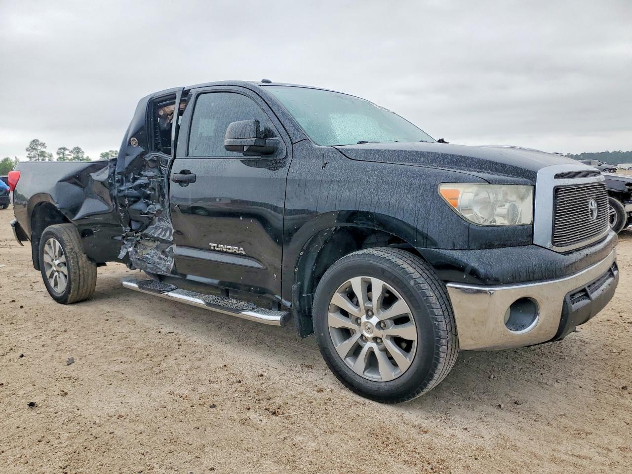 2013 Toyota Tundra Double Cab Sr5 Black vin: 5TFRM5F1XDX066917