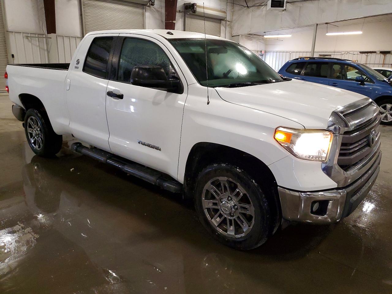 2014 Toyota Tundra Sr5 White vin: 5TFRM5F1XEX075506