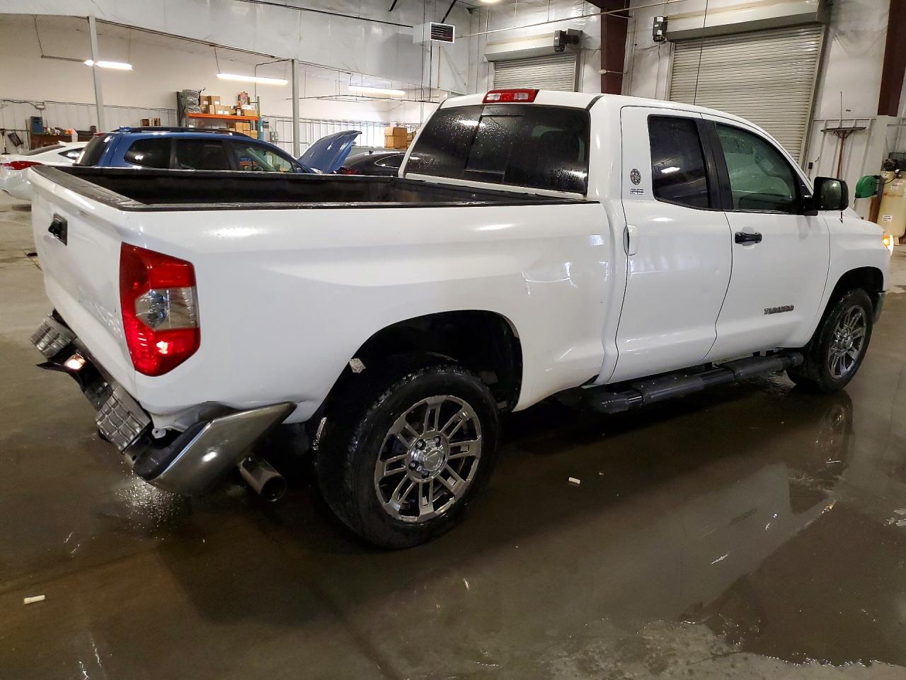 2014 Toyota Tundra Sr5 White vin: 5TFRM5F1XEX075506