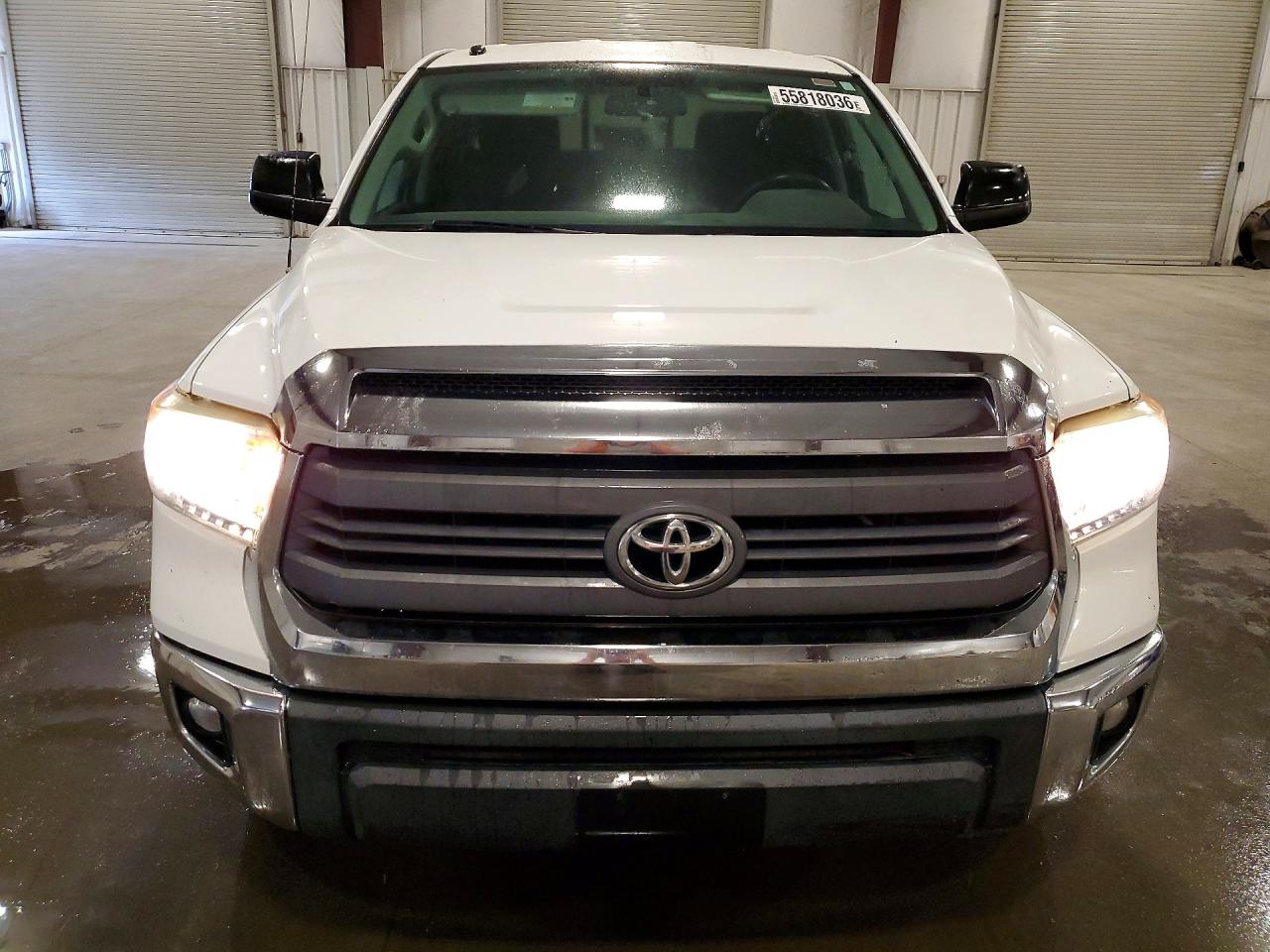 2014 Toyota Tundra Sr5 White vin: 5TFRM5F1XEX075506