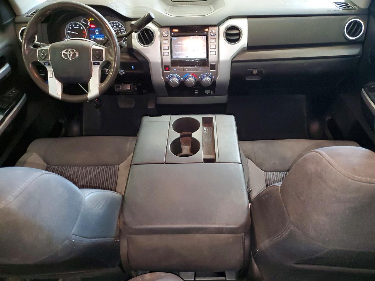 2014 Toyota Tundra Sr5 White vin: 5TFRM5F1XEX075506