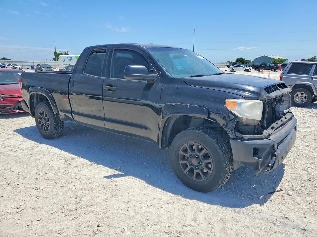 2015 Toyota Tundra Sr Black vin: 5TFRM5F1XFX086426