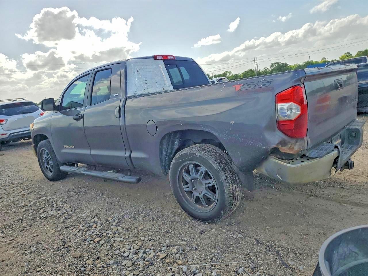 2015 Toyota Tundra Sr5 Gray vin: 5TFRM5F1XFX087589