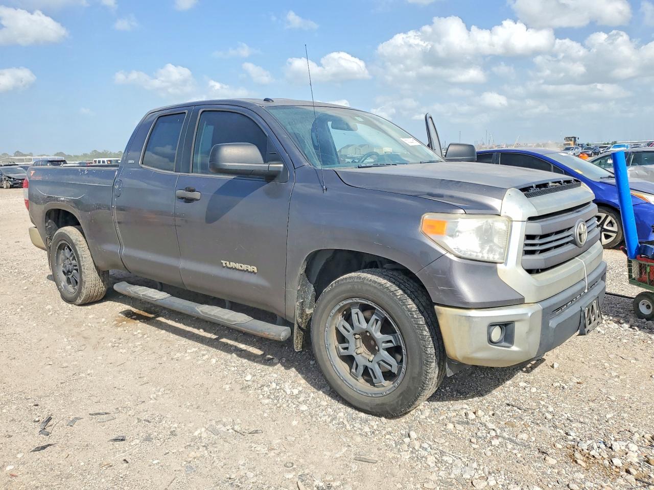2015 Toyota Tundra Sr5 Gray vin: 5TFRM5F1XFX087589
