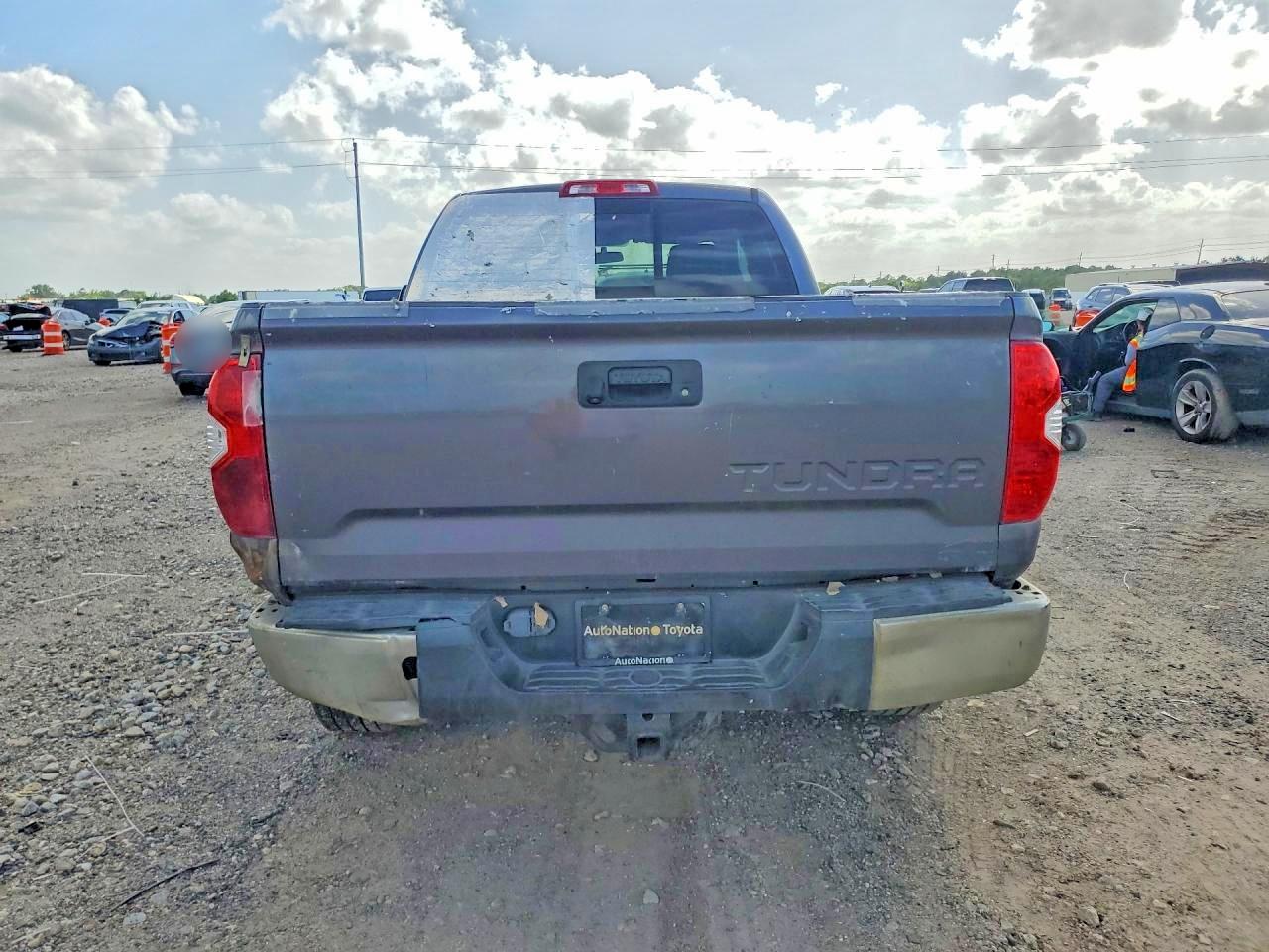 2015 Toyota Tundra Sr5 Gray vin: 5TFRM5F1XFX087589