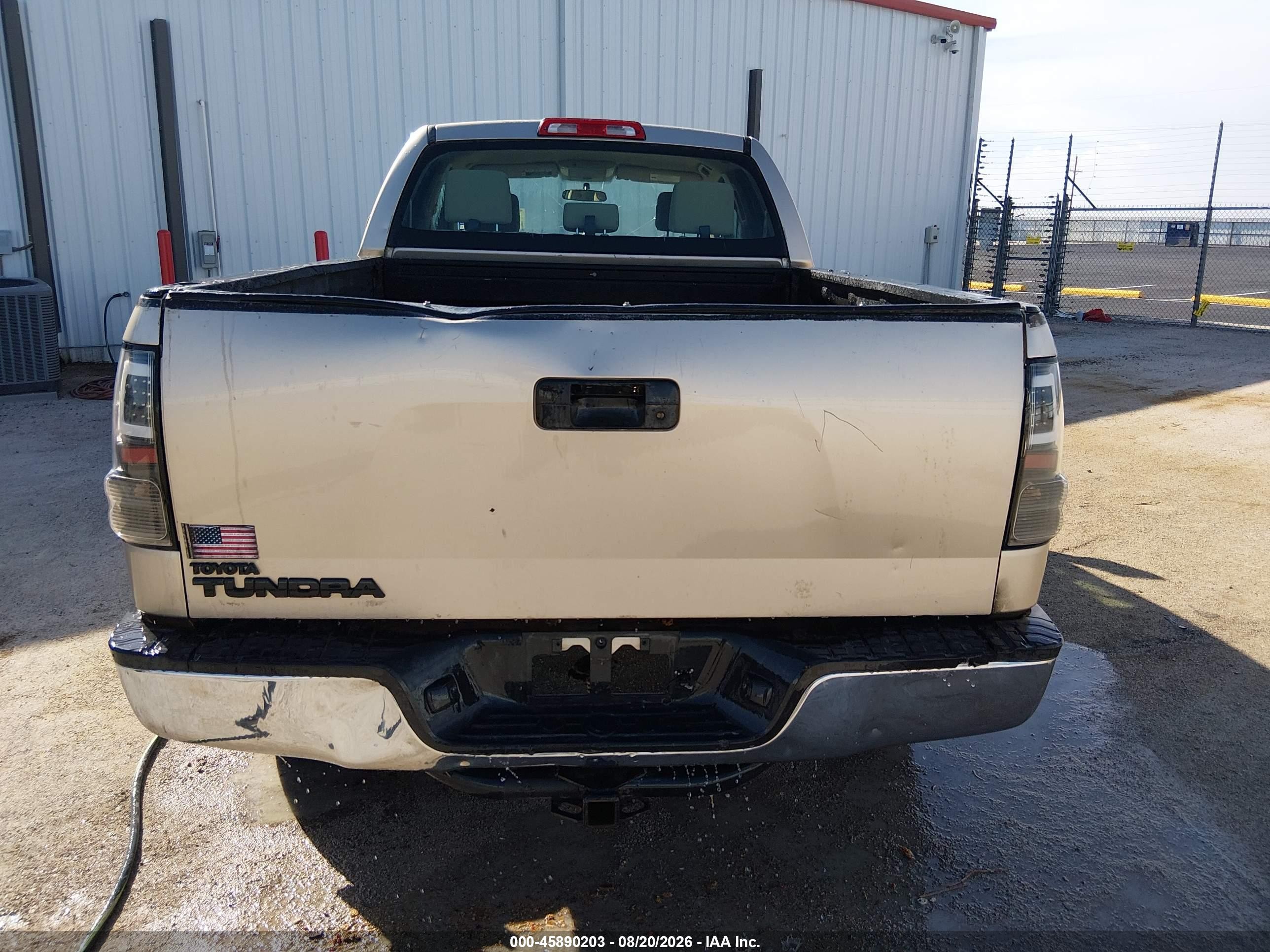 2008 Toyota Tundra Base 4.7l V8 Champagne vin: 5TFRT54108X019245