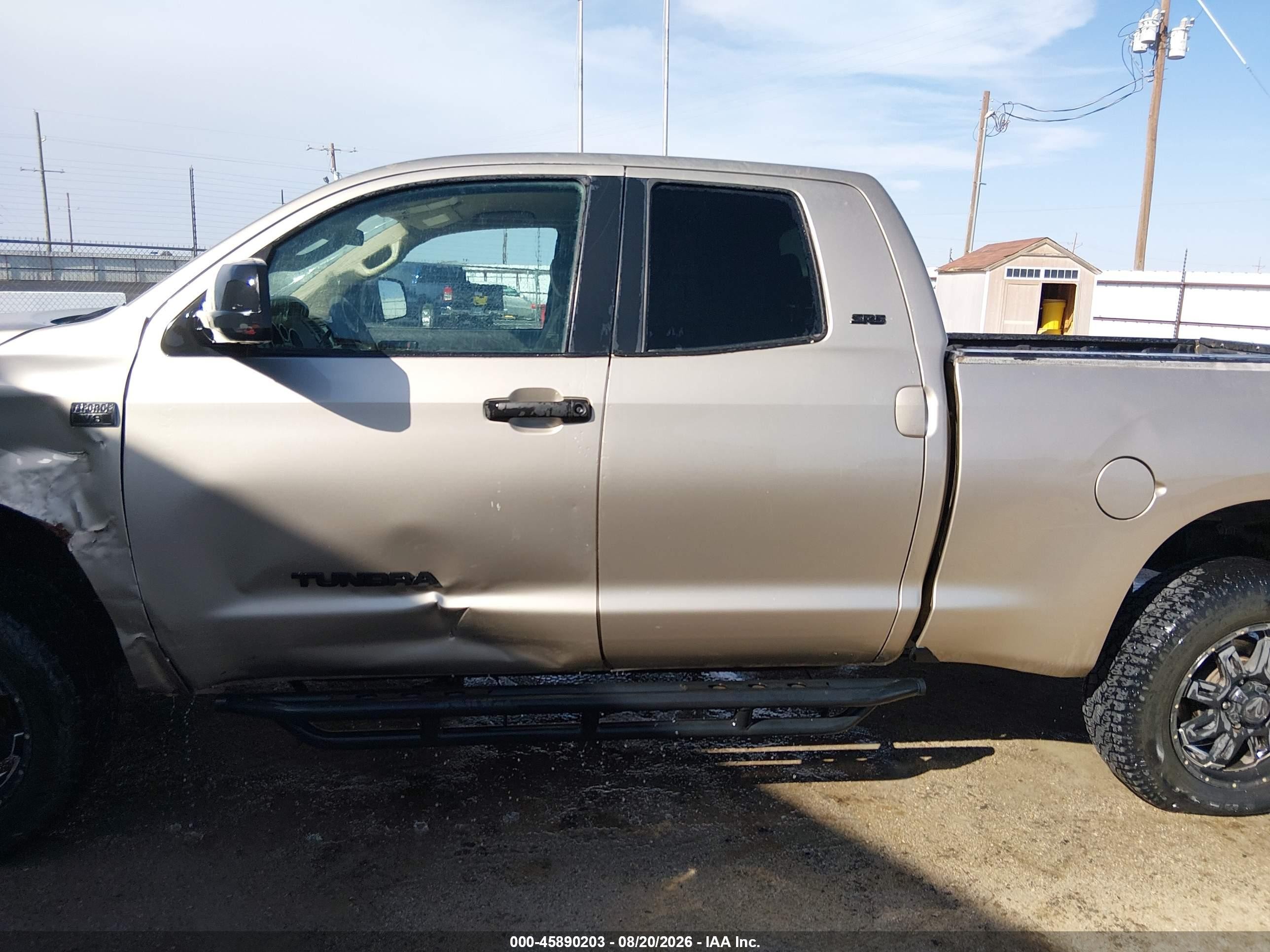2008 Toyota Tundra Base 4.7l V8 Champagne vin: 5TFRT54108X019245