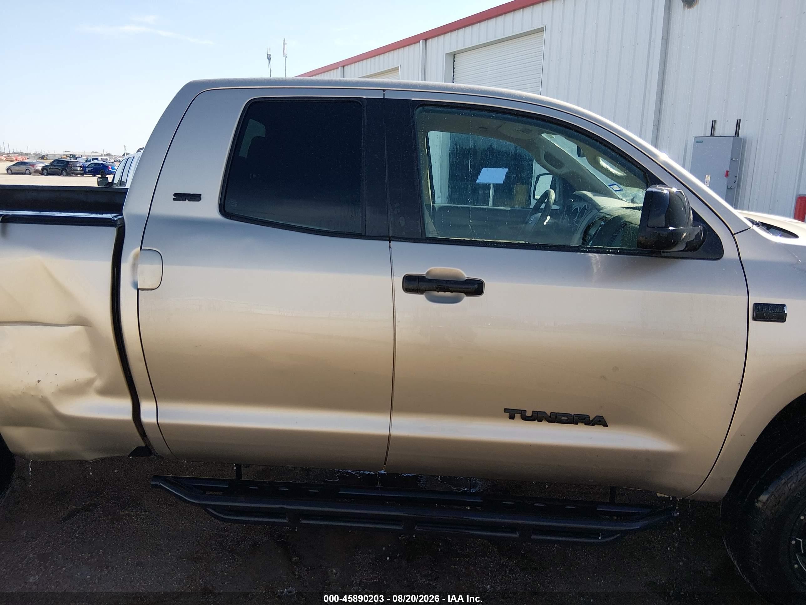 2008 Toyota Tundra Base 4.7l V8 Champagne vin: 5TFRT54108X019245