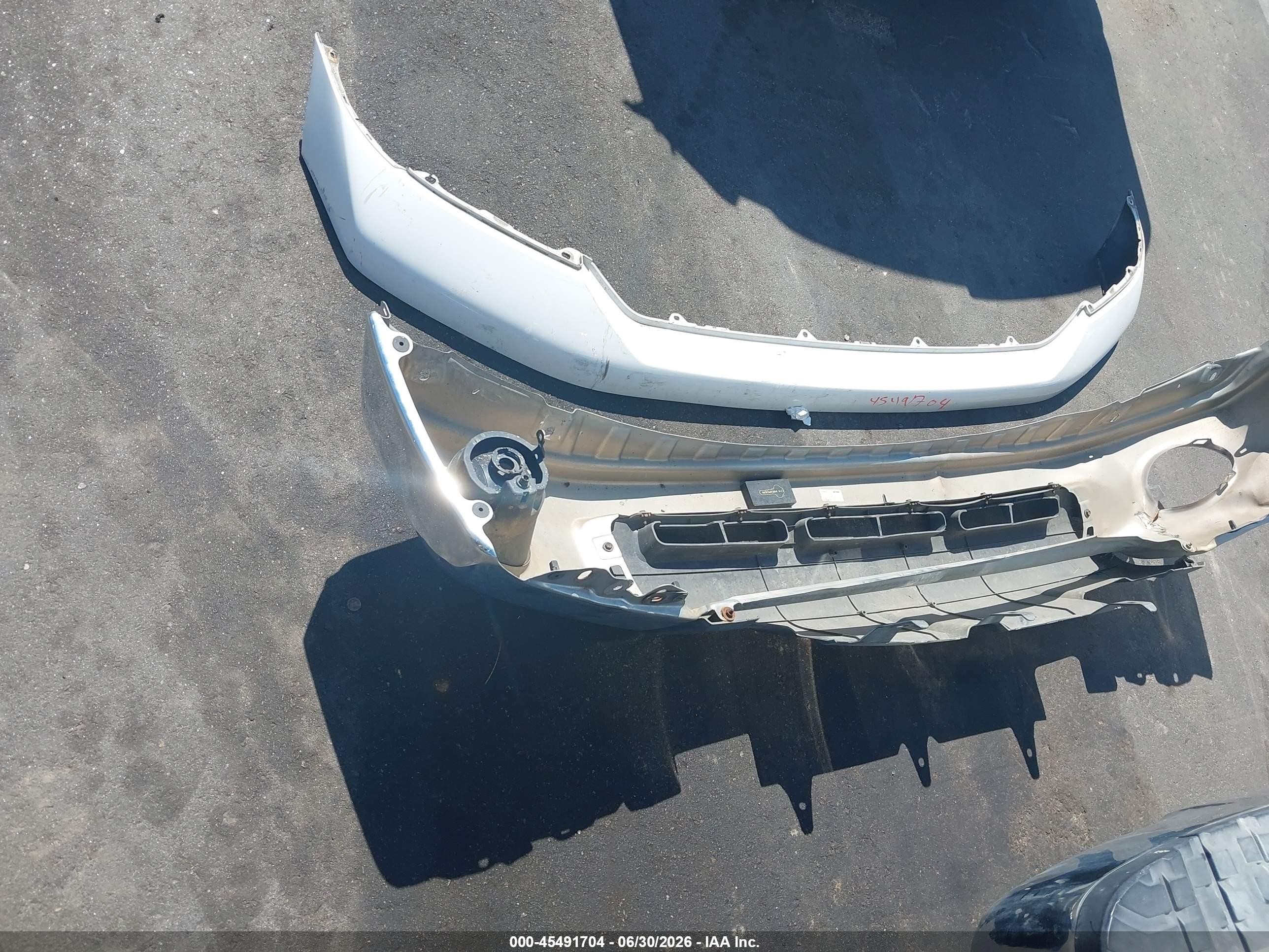 2007 Toyota Tundra Sr5 4.7l V8 White vin: 5TFRT54117X012691