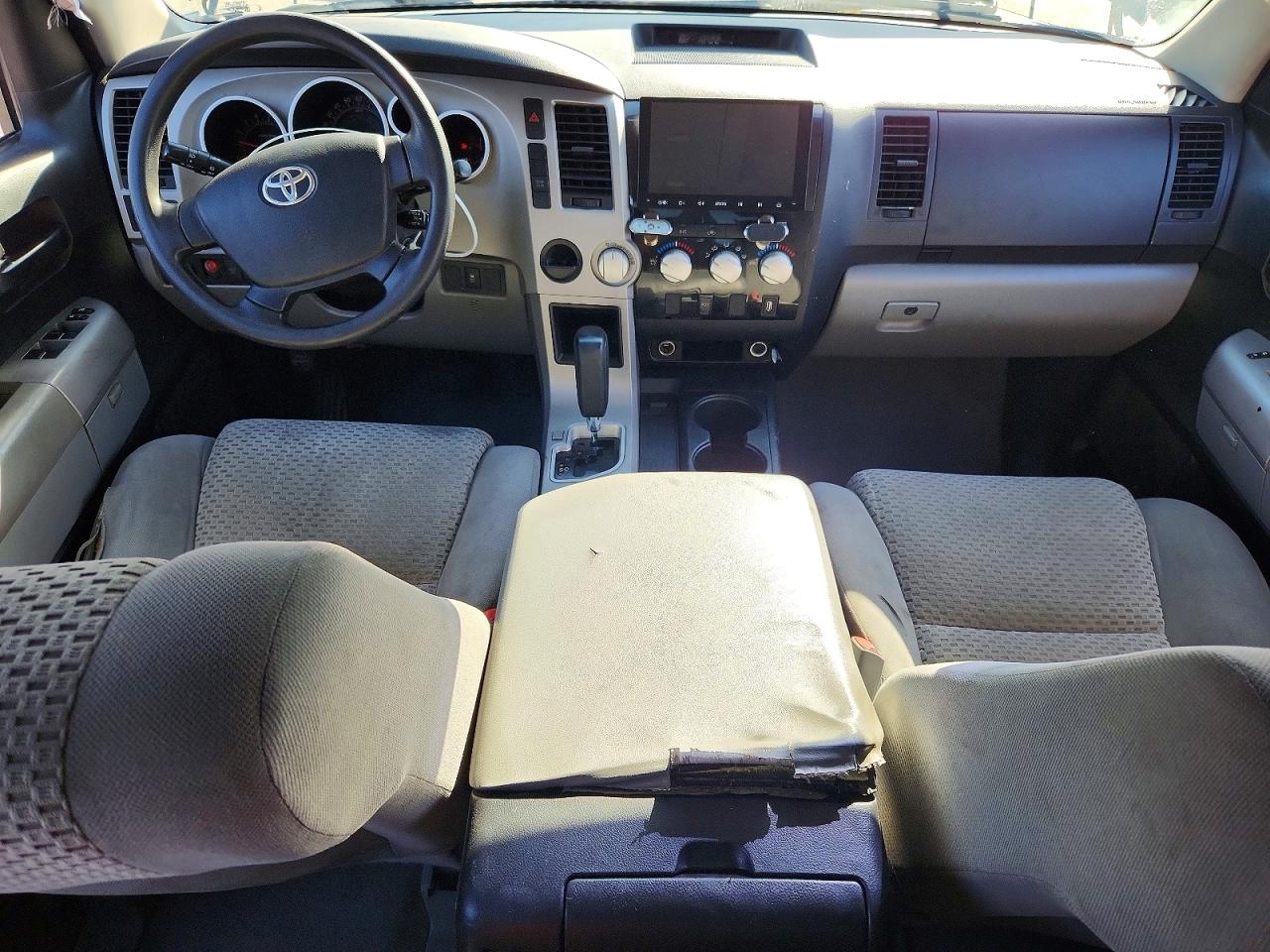 2007 Toyota Tundra Double Cab Sr5 Gray vin: 5TFRT54127X005975