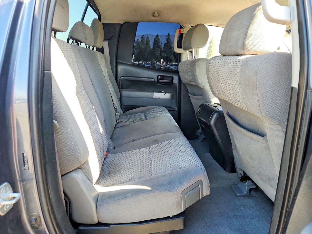 2007 Toyota Tundra Double Cab Sr5 Gray vin: 5TFRT54127X005975
