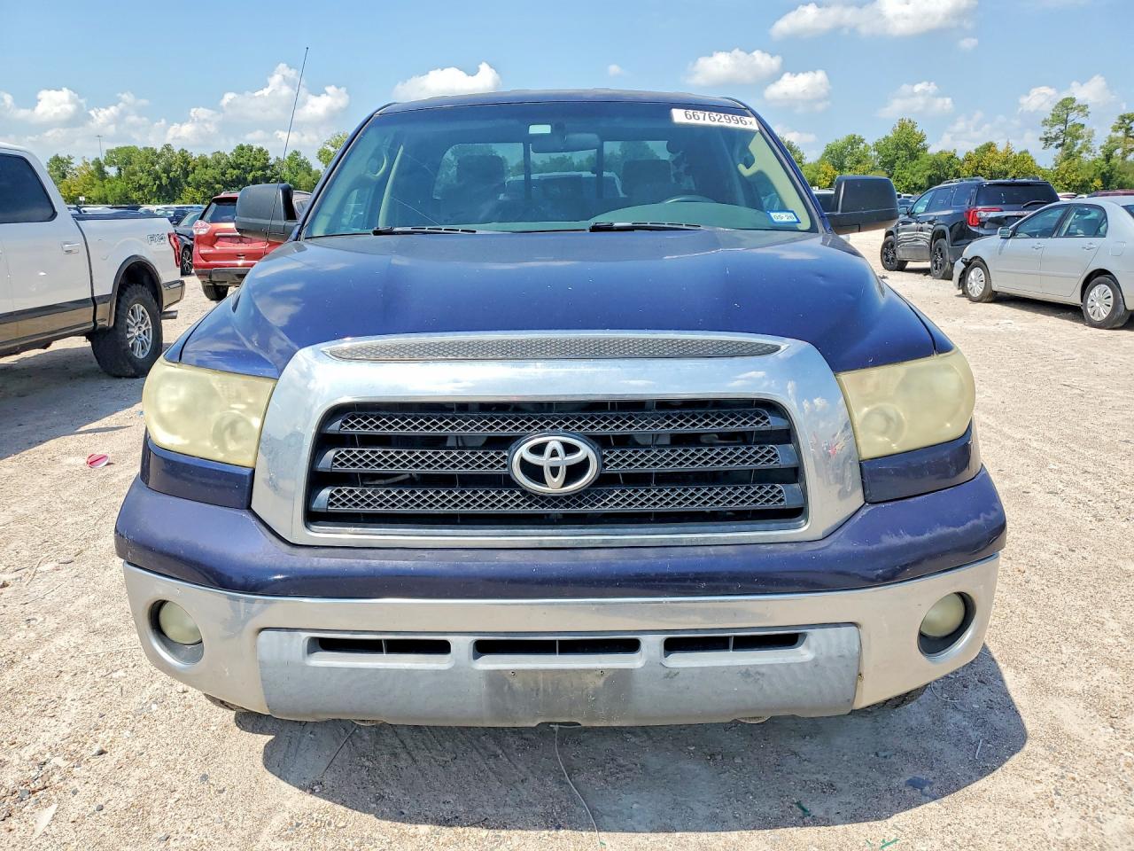 2007 Toyota Tundra Sr5 Blue vin: 5TFRT54127X008391