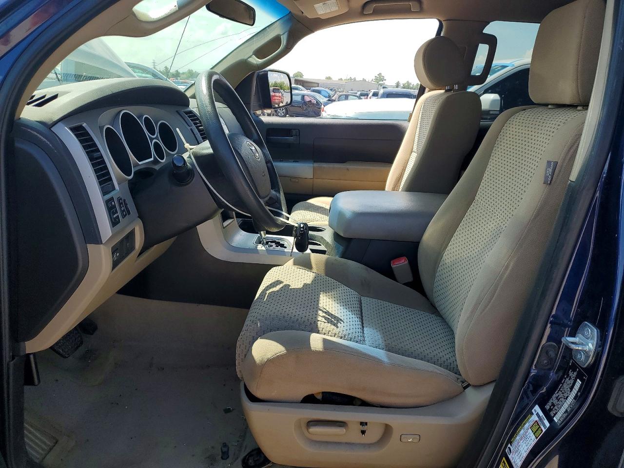 2007 Toyota Tundra Sr5 Blue vin: 5TFRT54127X008391