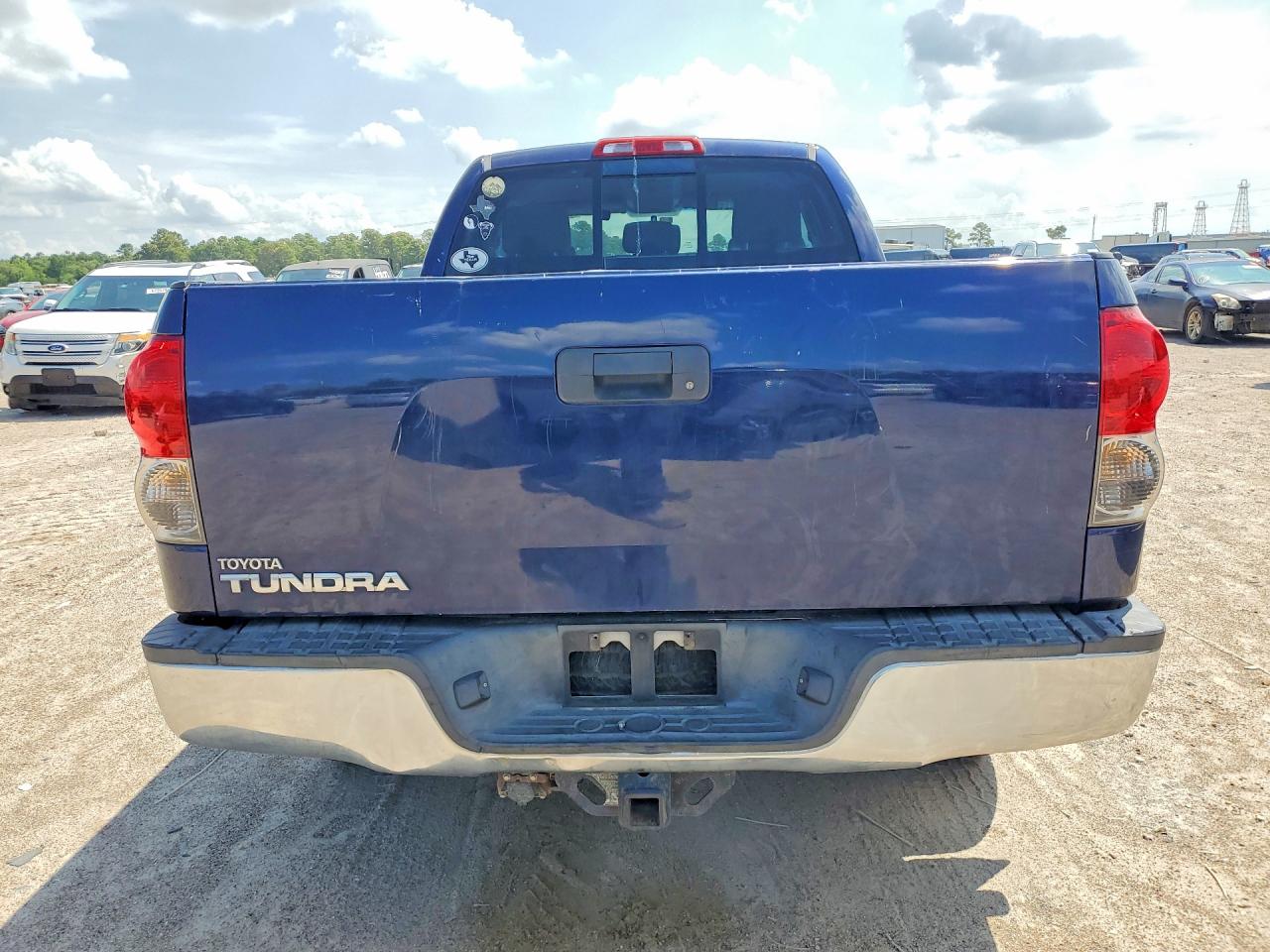 2007 Toyota Tundra Sr5 Blue vin: 5TFRT54127X008391