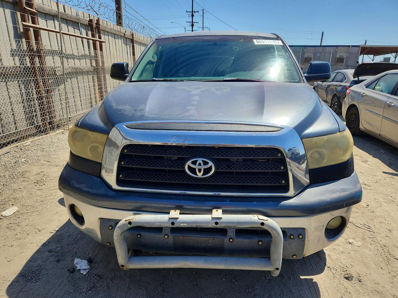 2007 Toyota Tundra Sr5 Blue vin: 5TFRT54127X014434