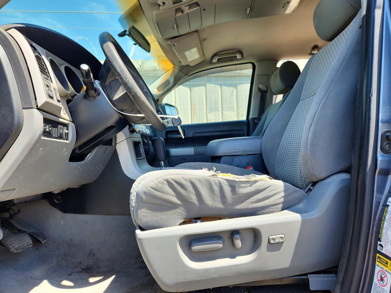 2007 Toyota Tundra Sr5 Blue vin: 5TFRT54127X014434