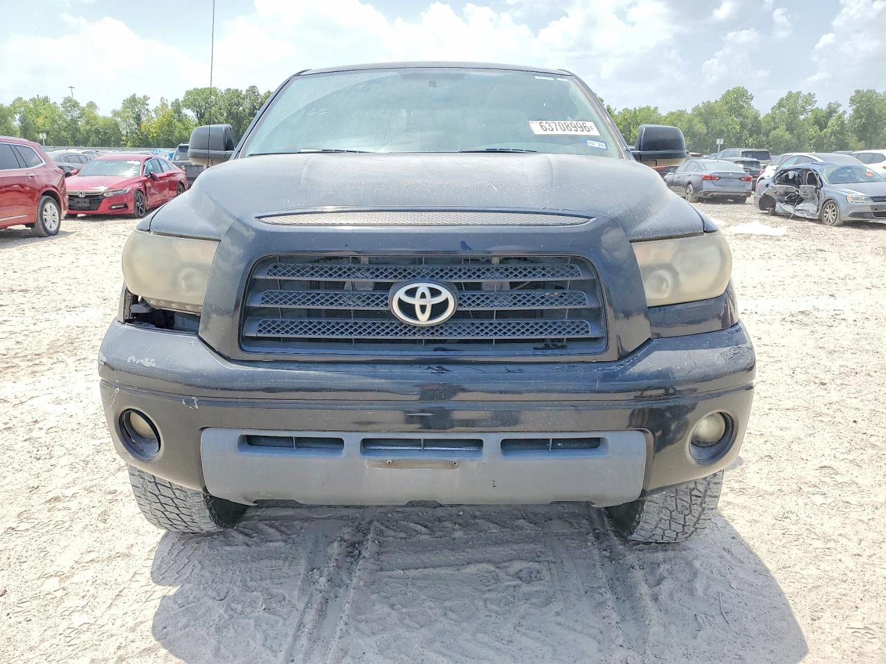 2007 Toyota Tundra Sr5 Black vin: 5TFRT54147X010398