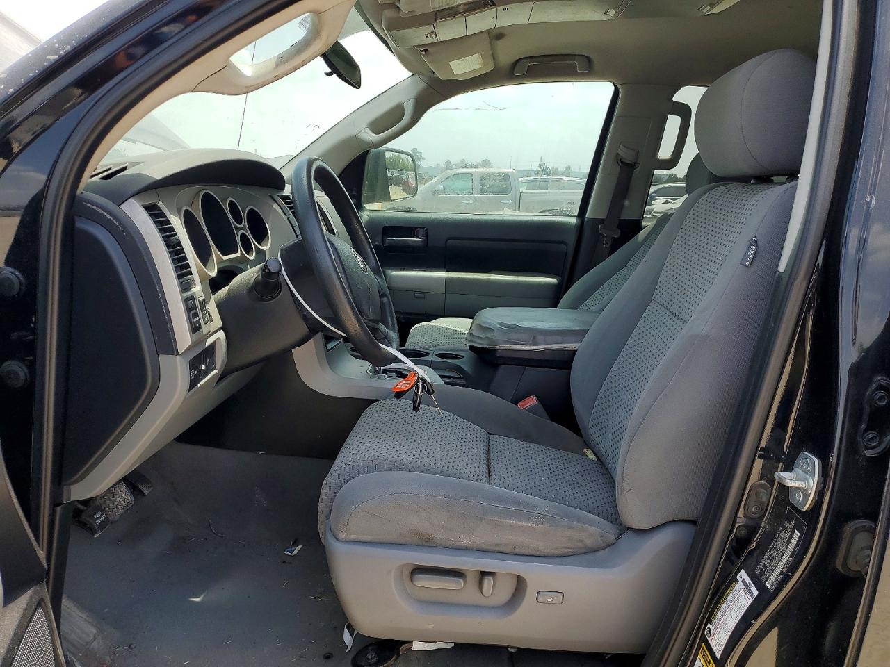 2007 Toyota Tundra Sr5 Black vin: 5TFRT54147X010398