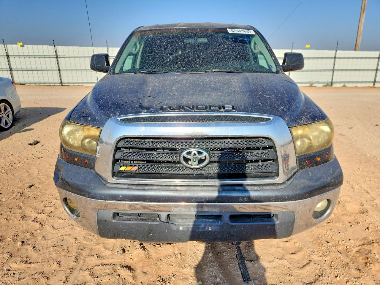 2007 Toyota Tundra Sr5 Серый vin: 5TFRT54157X008661