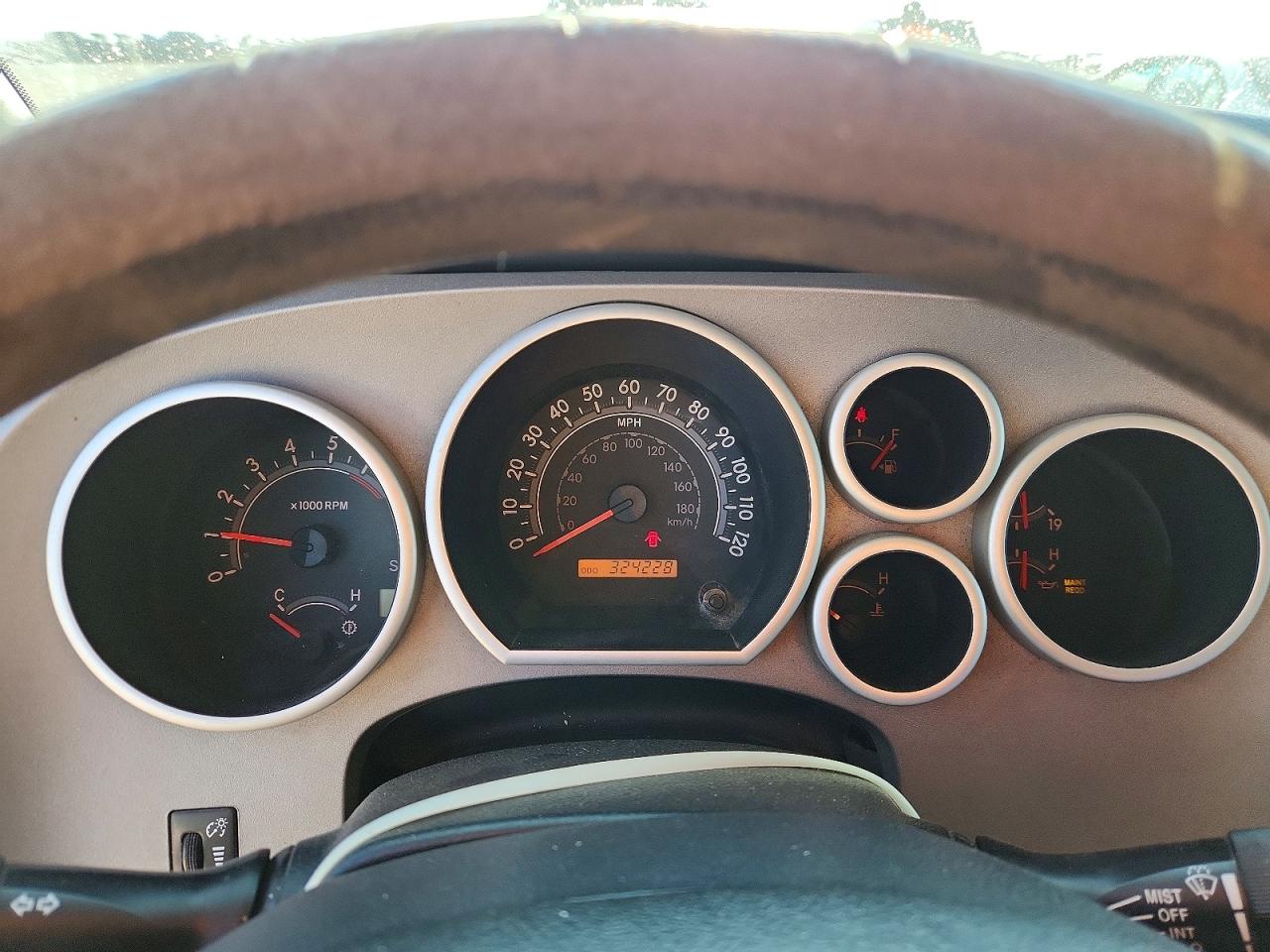 2007 Toyota Tundra Sr5 Серый vin: 5TFRT54157X008661