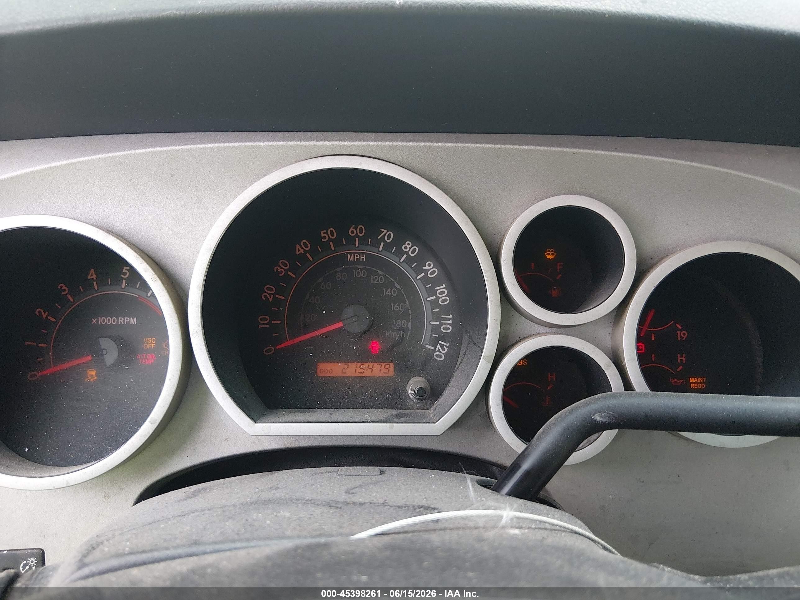 2008 Toyota Tundra Base 4.7l V8 Blue vin: 5TFRT54158X016843