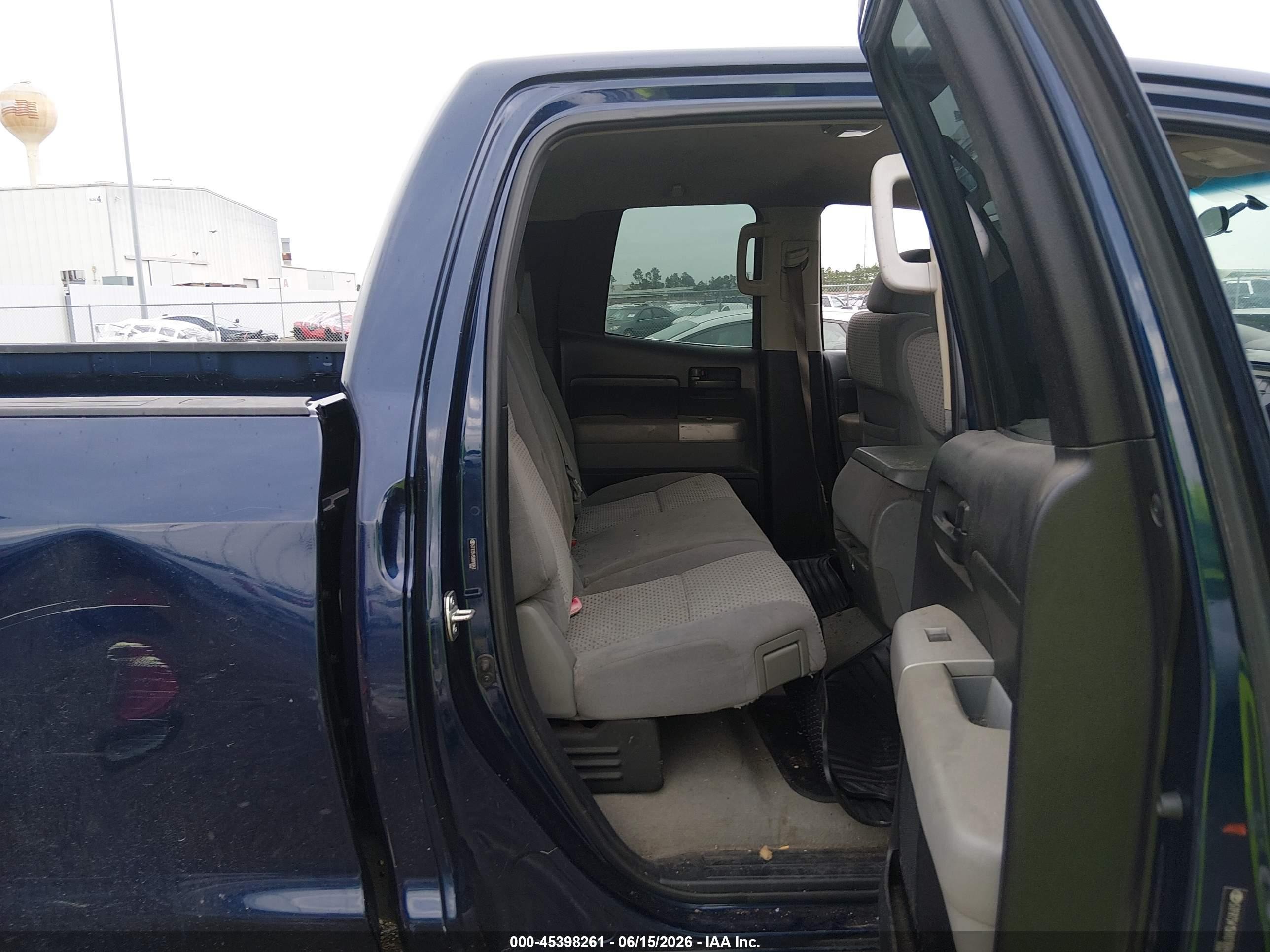 2008 Toyota Tundra Base 4.7l V8 Blue vin: 5TFRT54158X016843
