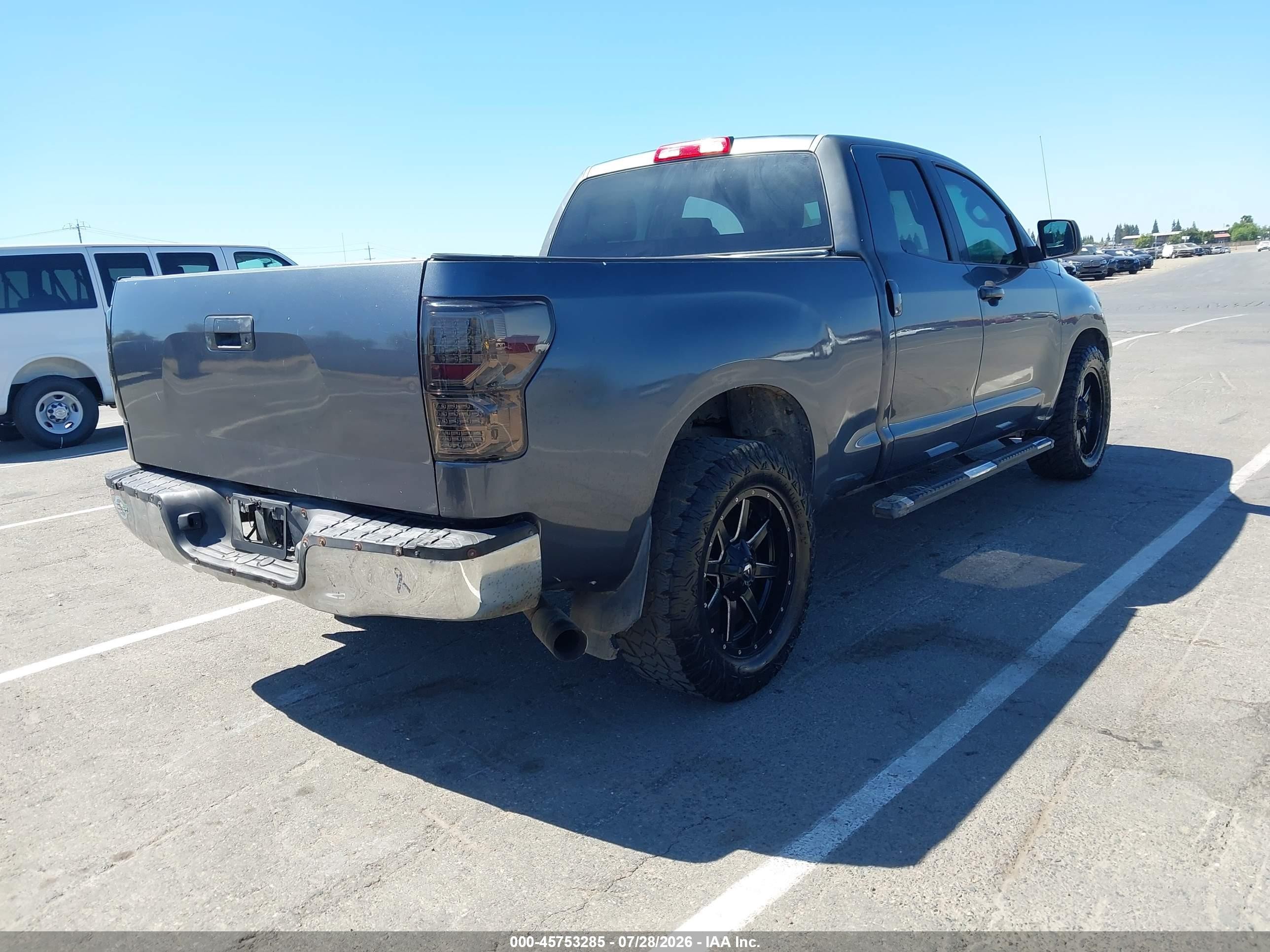 2008 Toyota Tundra Base 4.7l V8 Light Blue vin: 5TFRT54158X016938