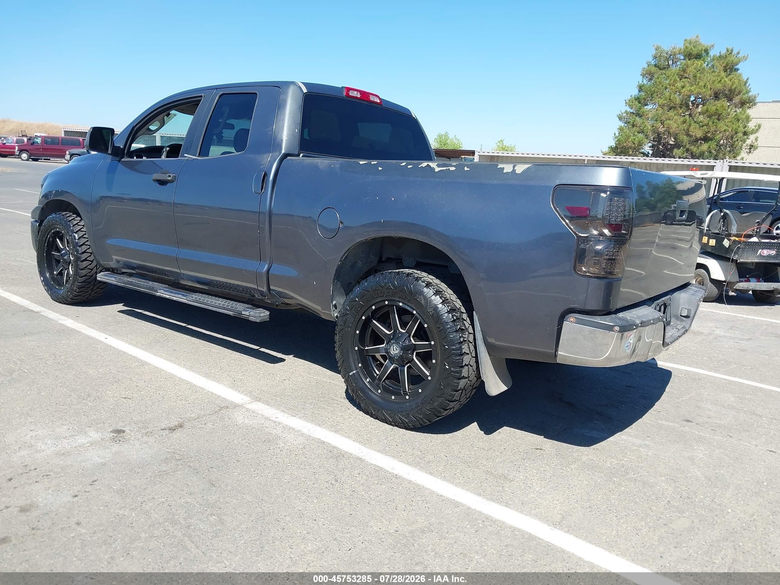 2008 Toyota Tundra Base 4.7l V8 Light Blue vin: 5TFRT54158X016938