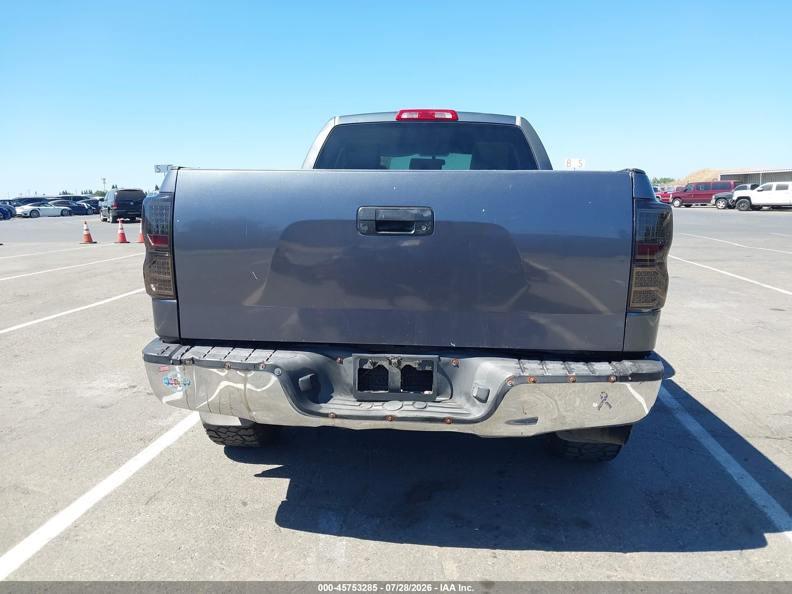 2008 Toyota Tundra Base 4.7l V8 Light Blue vin: 5TFRT54158X016938