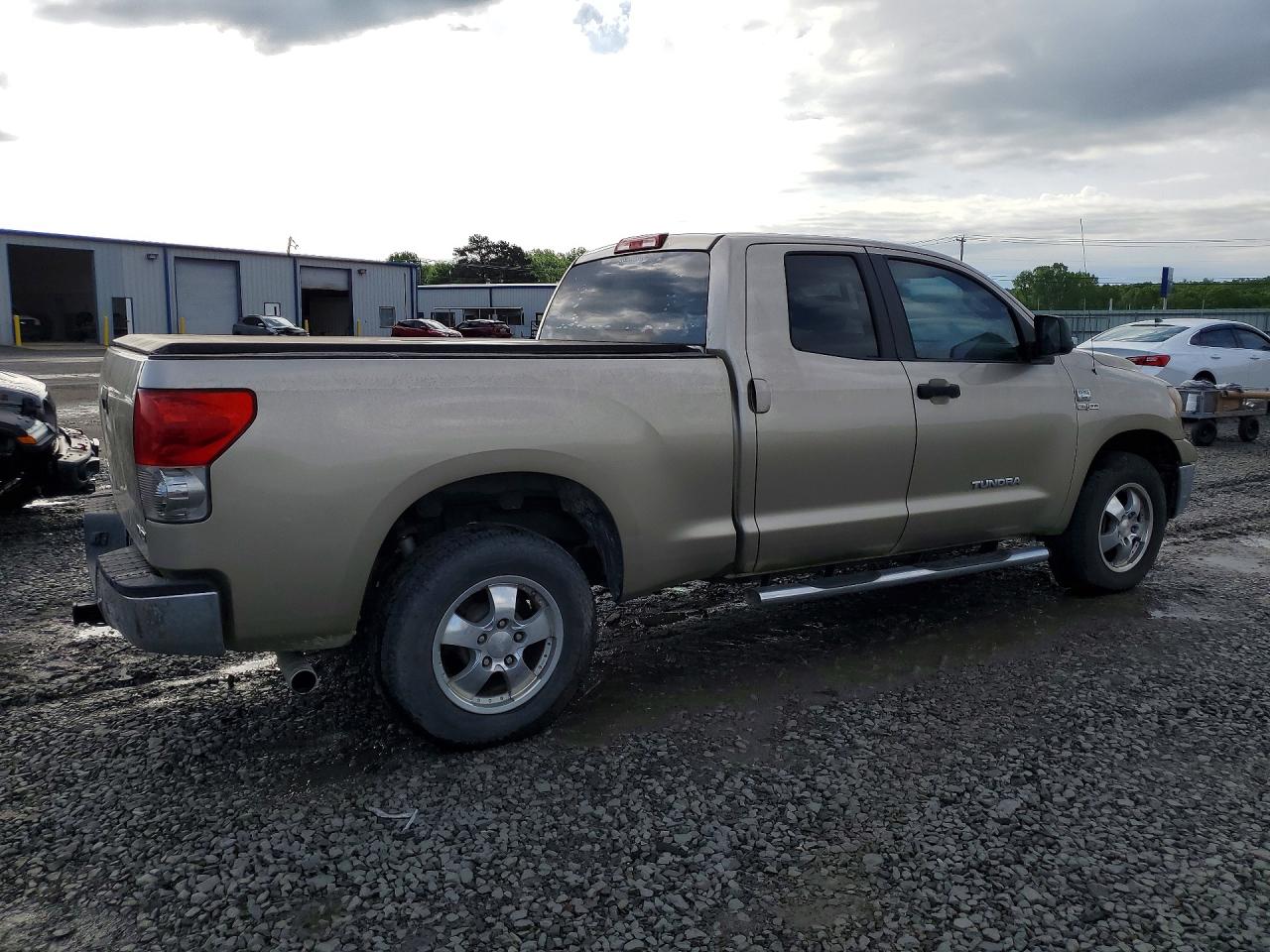 2008 Toyota Tundra Beige vin: 5TFRT54158X022349