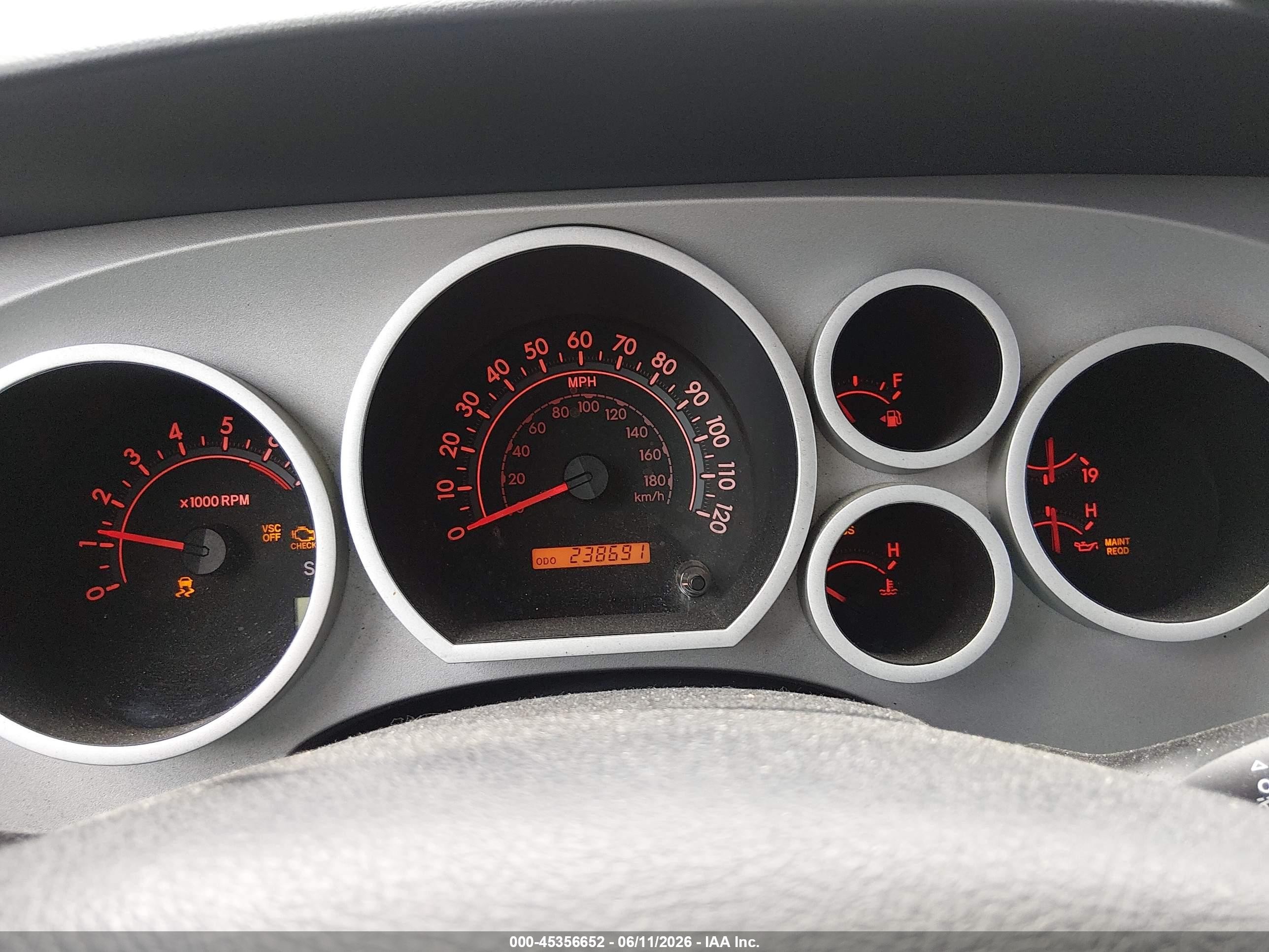 2009 Toyota Tundra Grade 4.7l V8 Gray vin: 5TFRT54159X028928