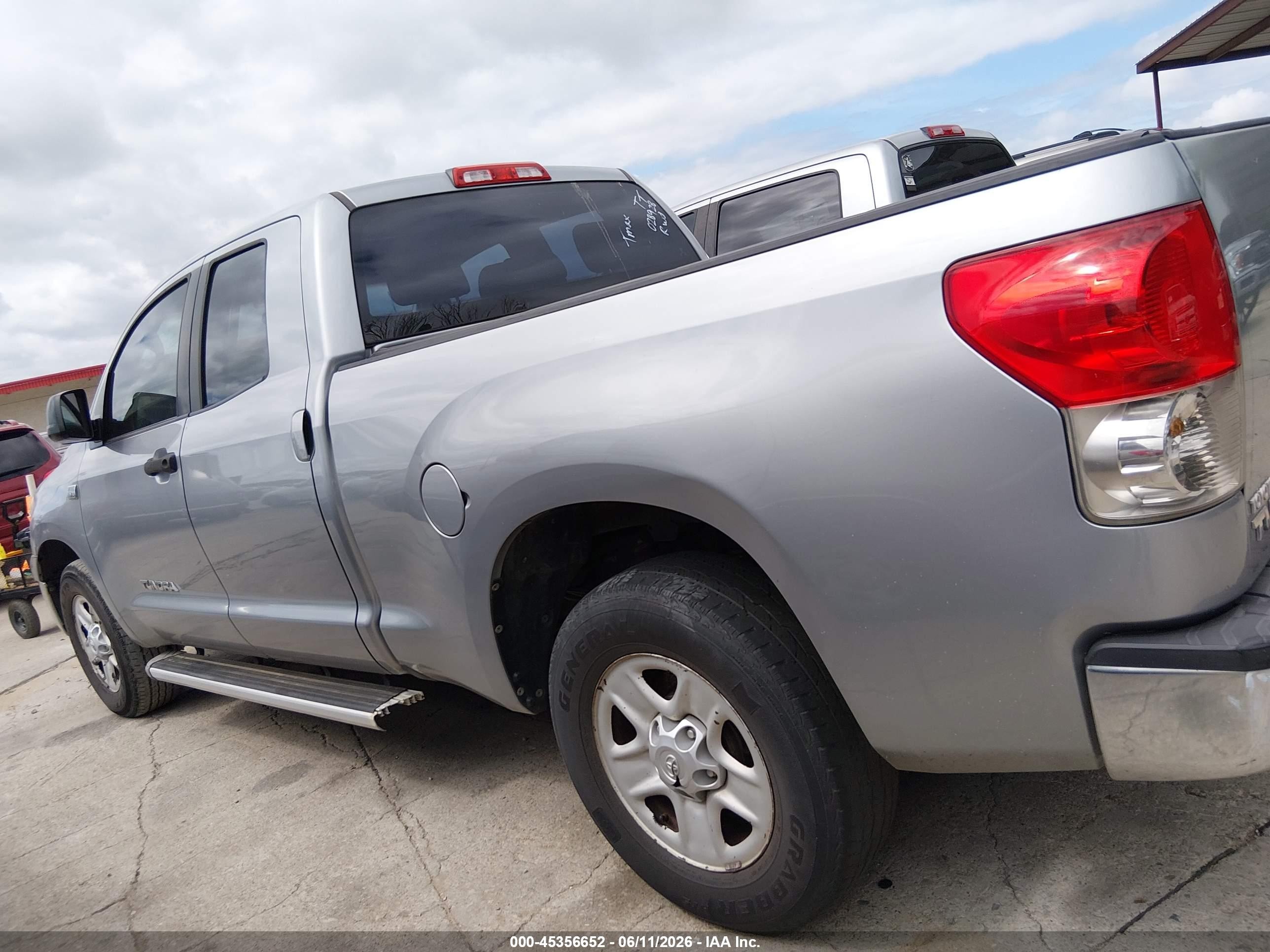 2009 Toyota Tundra Grade 4.7l V8 Gray vin: 5TFRT54159X028928